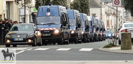  9 fev GILETS JAUNES la roche sur yon manifestation régionale 3