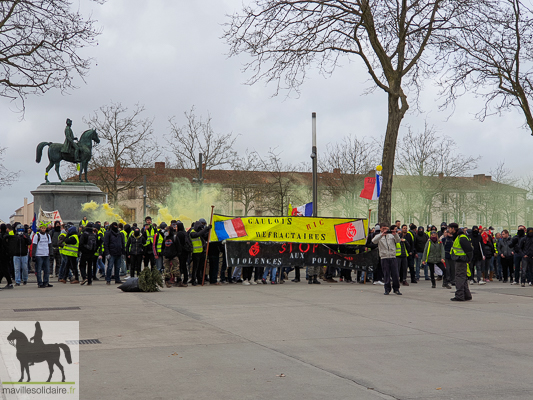  9 fev GILETS JAUNES la roche sur yon manifestation régionale 3