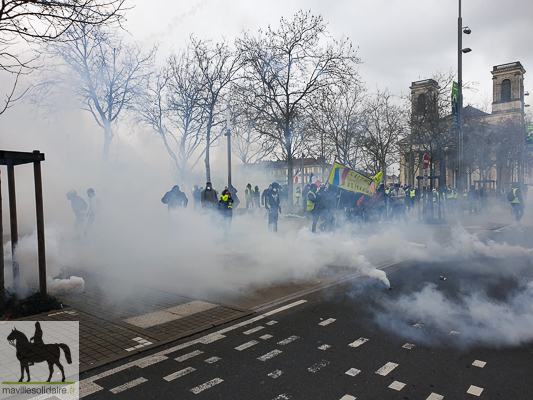  9 fev GILETS JAUNES la roche sur yon manifestation régionale 3