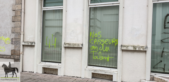  9 fev GILETS JAUNES la roche sur yon manifestation régionale 3