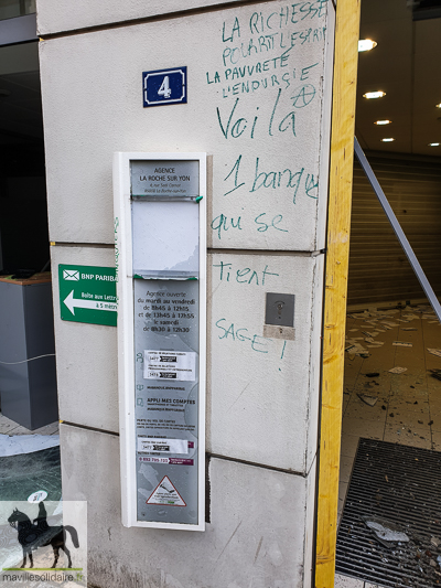  9 fev GILETS JAUNES la roche sur yon manifestation régionale 3 9