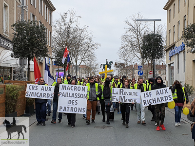 GILETS JAUNE 6 JANVIER 2019