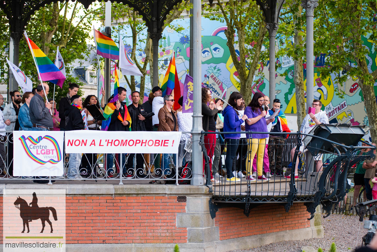 La Roche sur Yon contre lhomophobie 1 sur 18