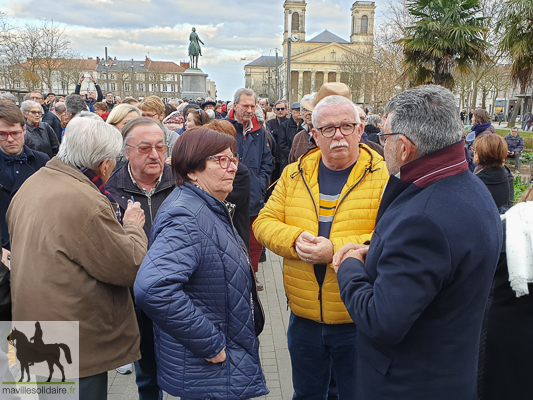 Rassemblement contre lantisémitisme la roche sur yon mardi 19 février 2019 2