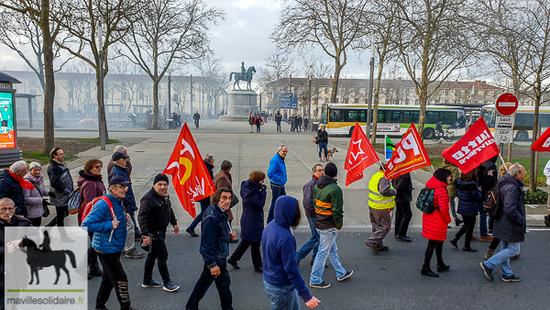 Manifestation contre les retraites 29 JANVIER 2020 LRSY 2