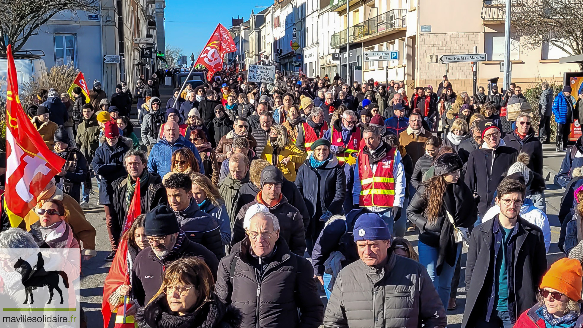 11 FEVRIER 2023 MANIF RESTRAITES LA ROCHE SUR YON mavillesolidaire.fr 1 18