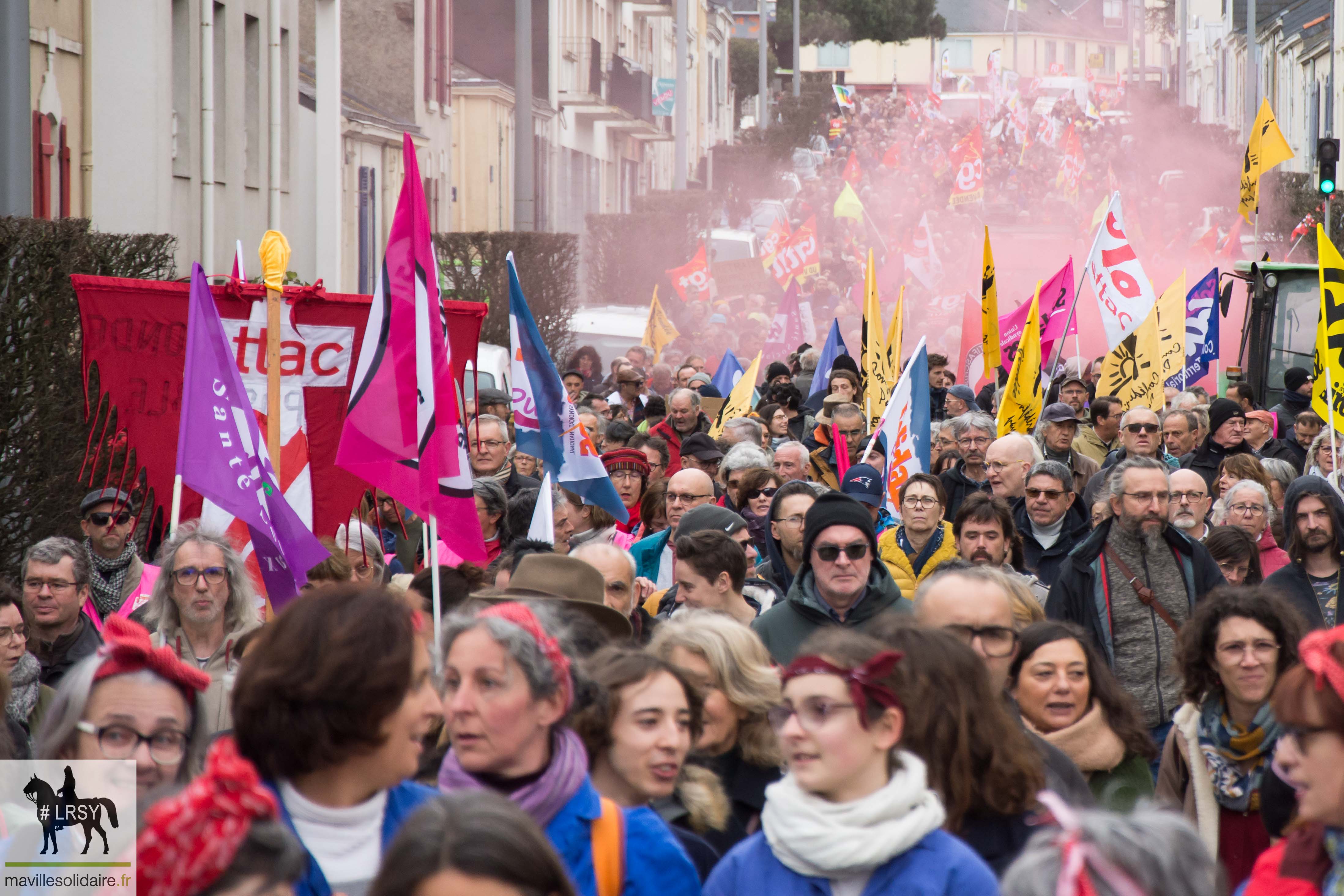 Manif retraite 15 mars 2023 La Roche sur yon 11