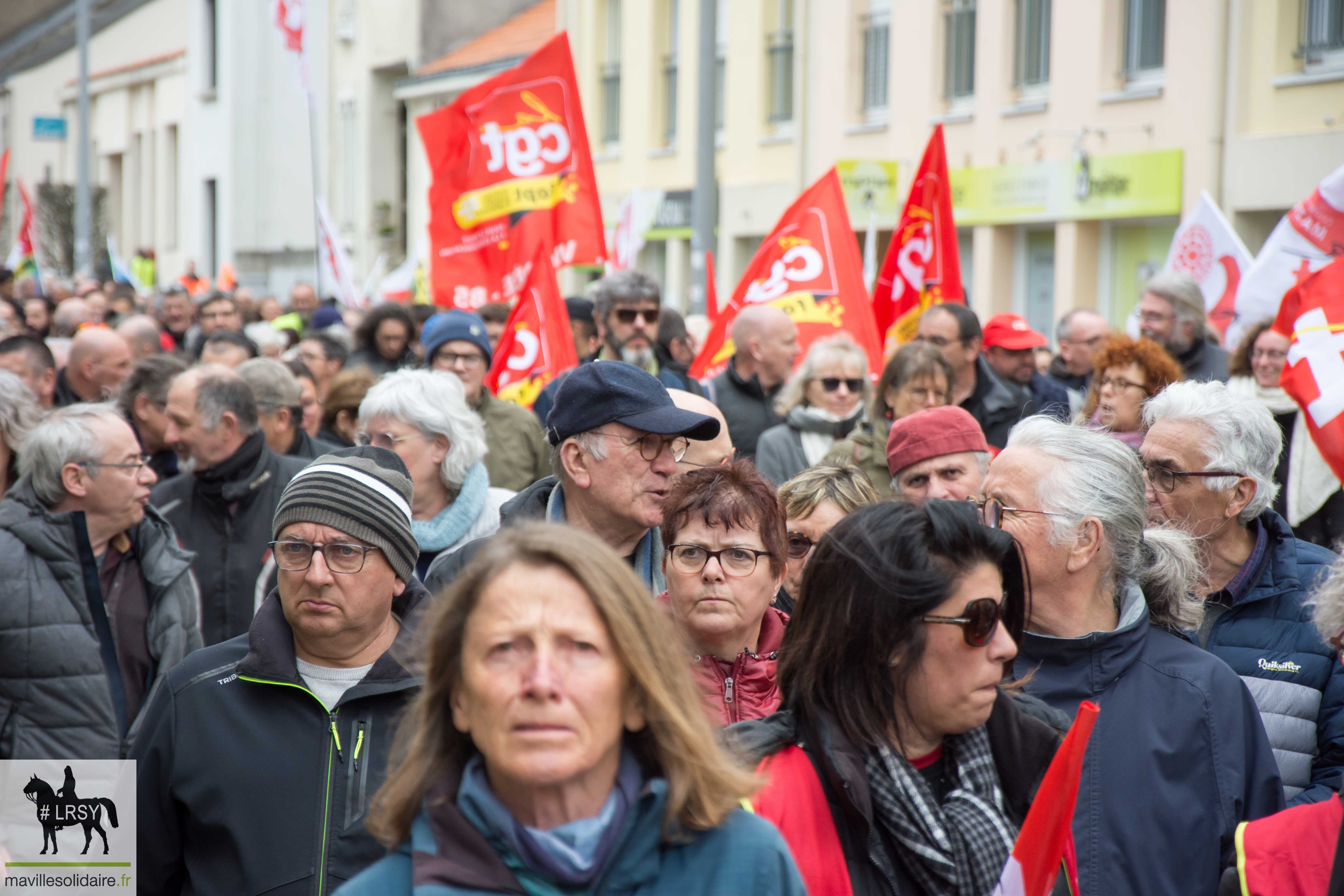 Manif retraite 15 mars 2023 La Roche sur yon 13