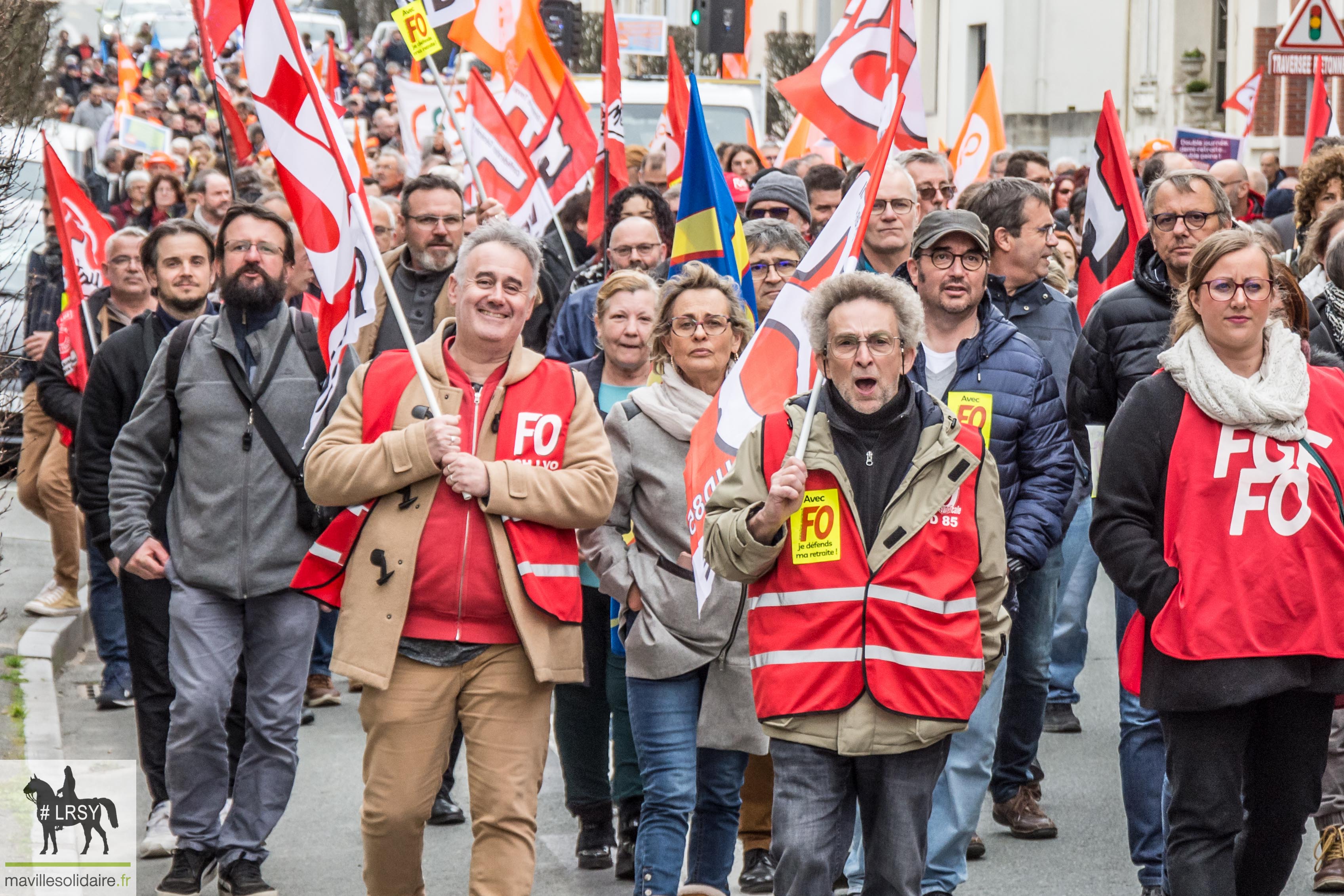 Manif retraite 15 mars 2023 La Roche sur yon 16