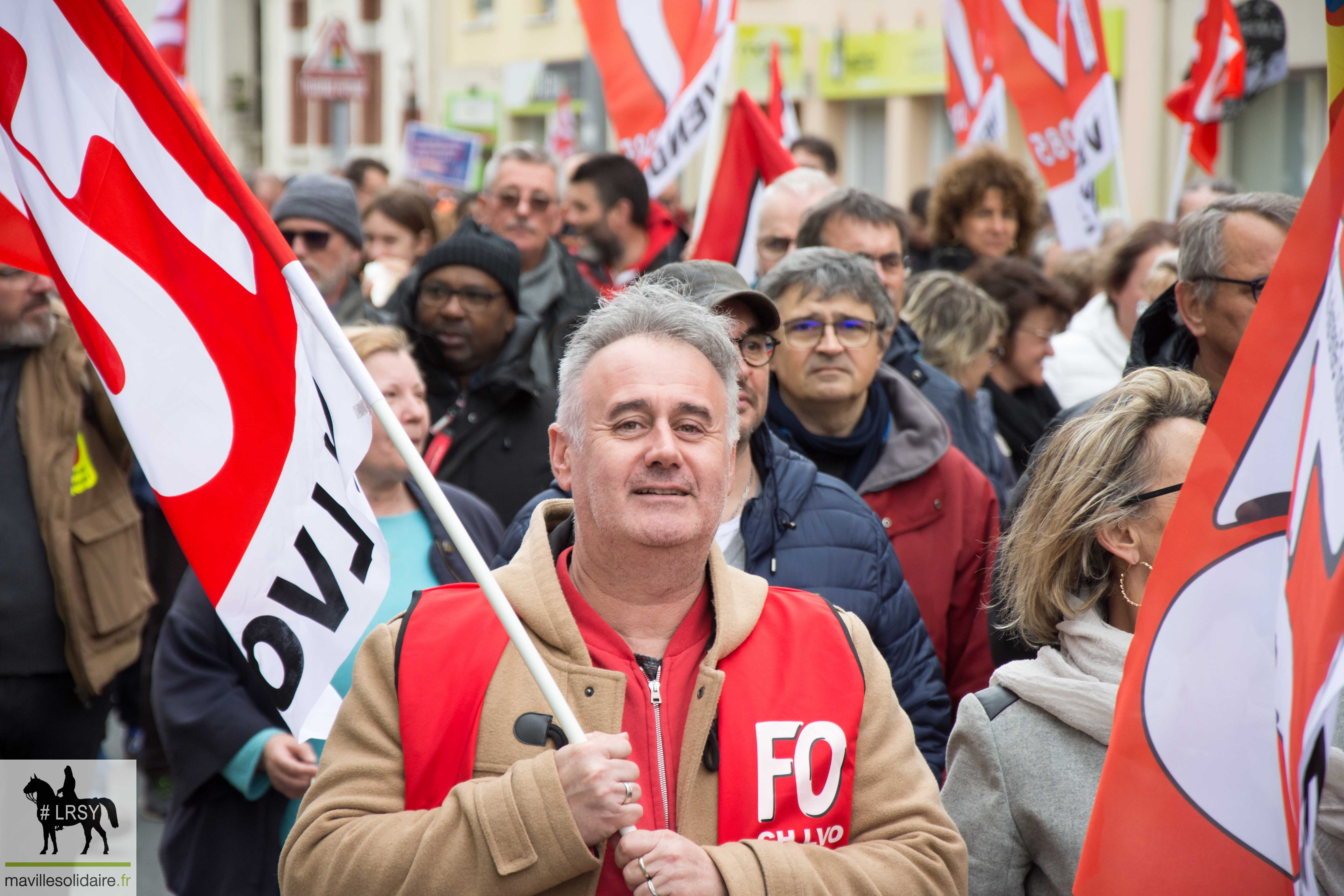 Manif retraite 15 mars 2023 La Roche sur yon 17