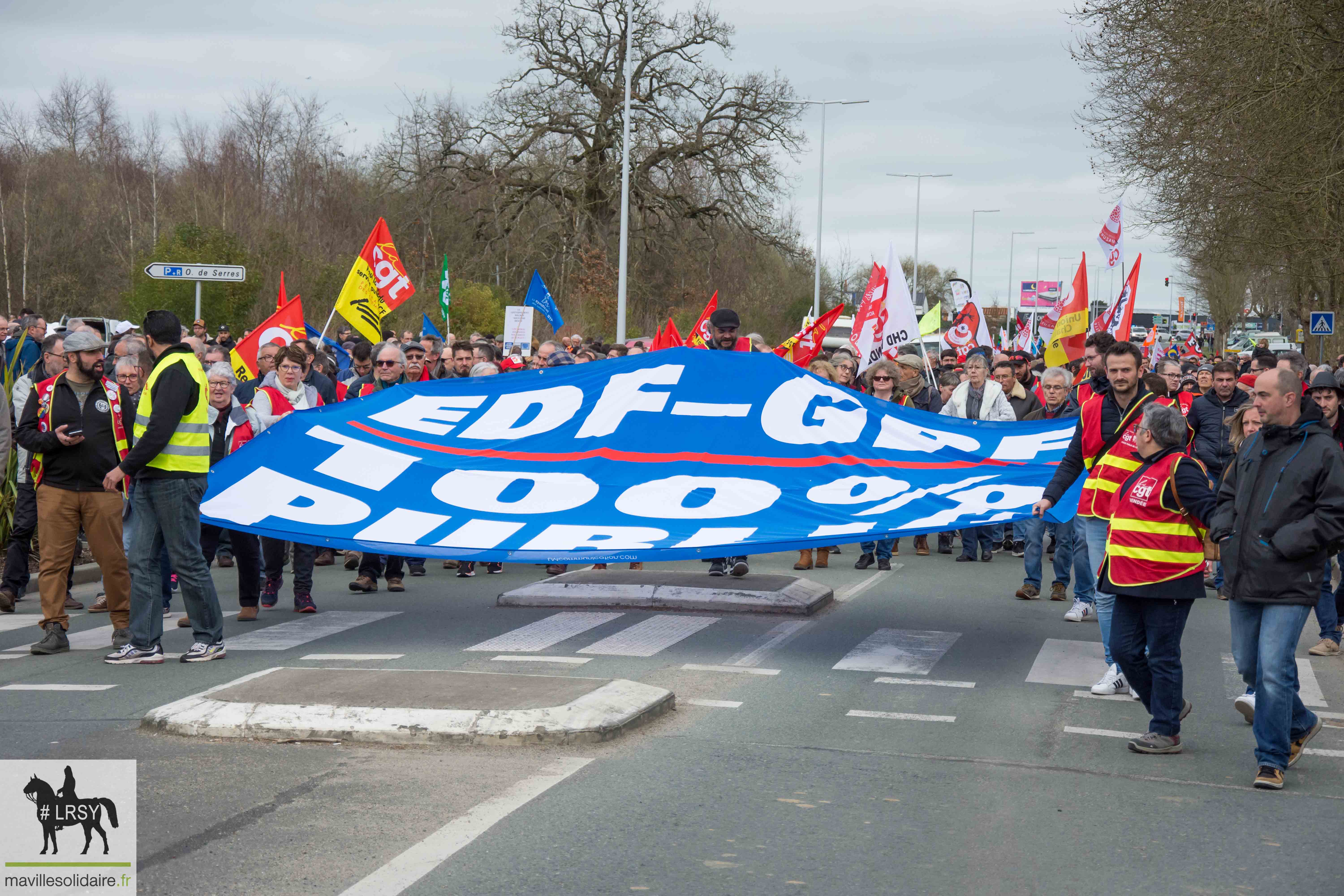 Manif retraite 15 mars 2023 La Roche sur yon 6