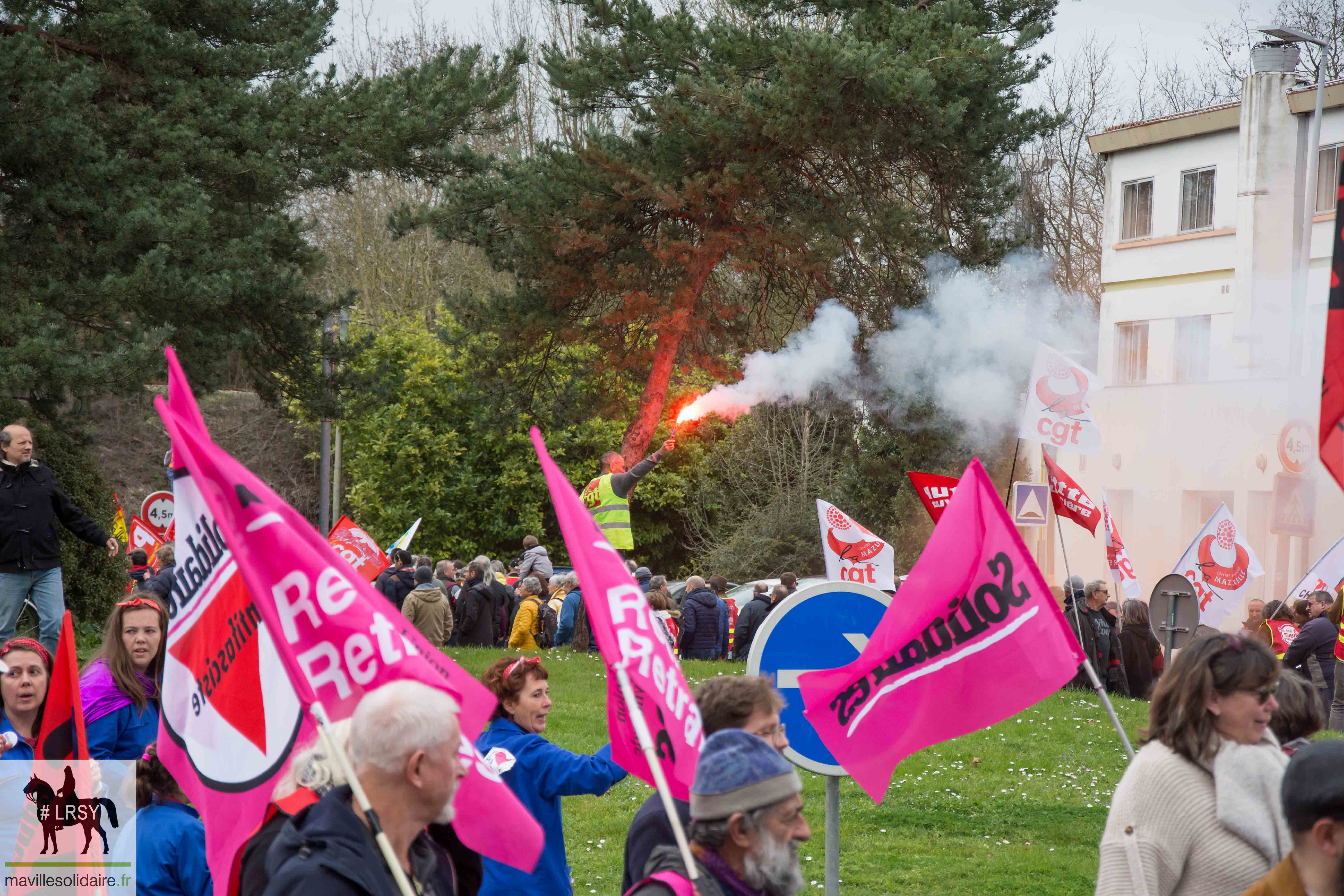 Manif retraite 15 mars 2023 La Roche sur yon 8