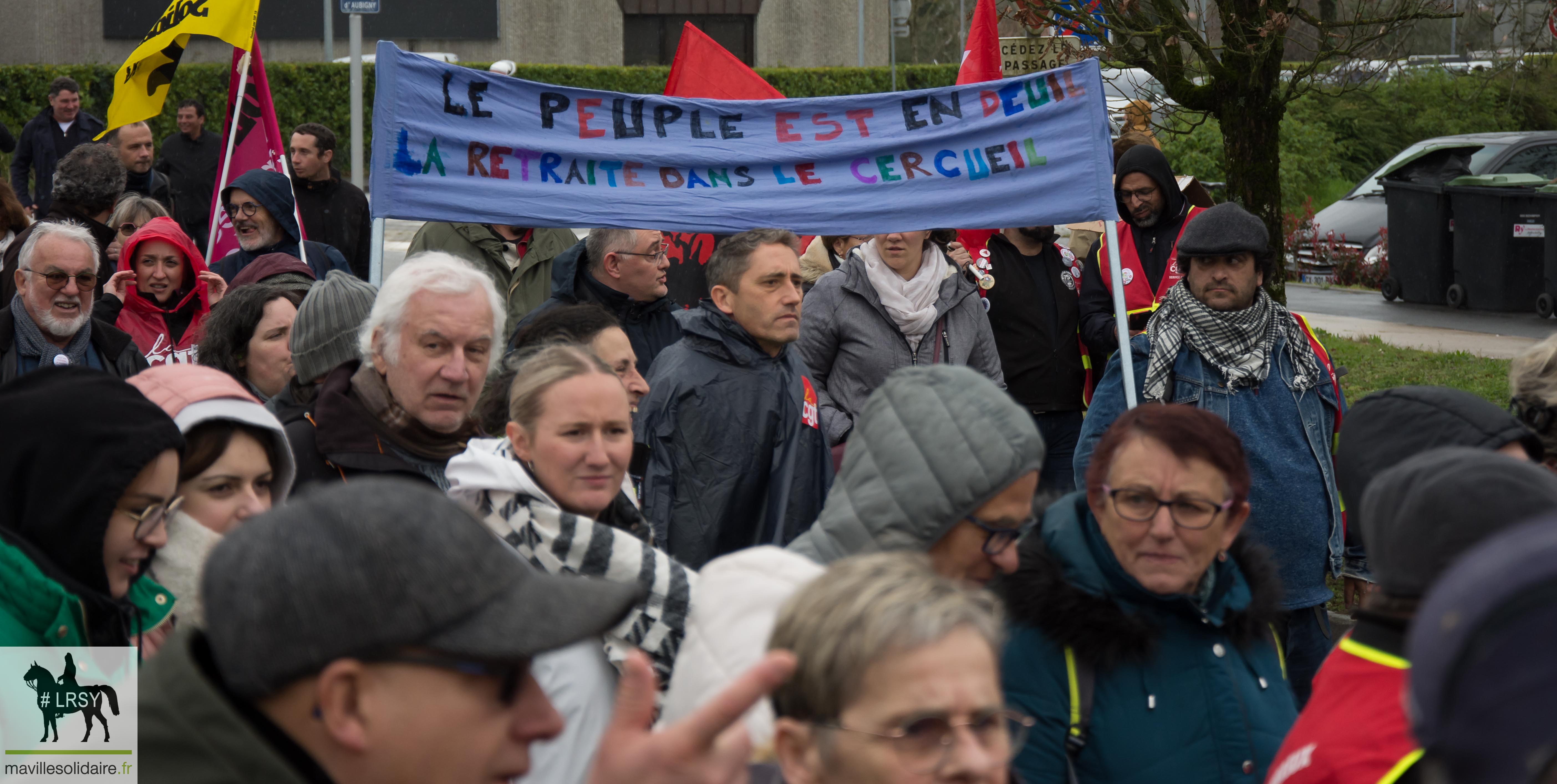 RETRAITE MANIFESTATION DU JEUDI 23 MARS 2023 MAVILLESOLIDAIRE La Roche sur Yon 13