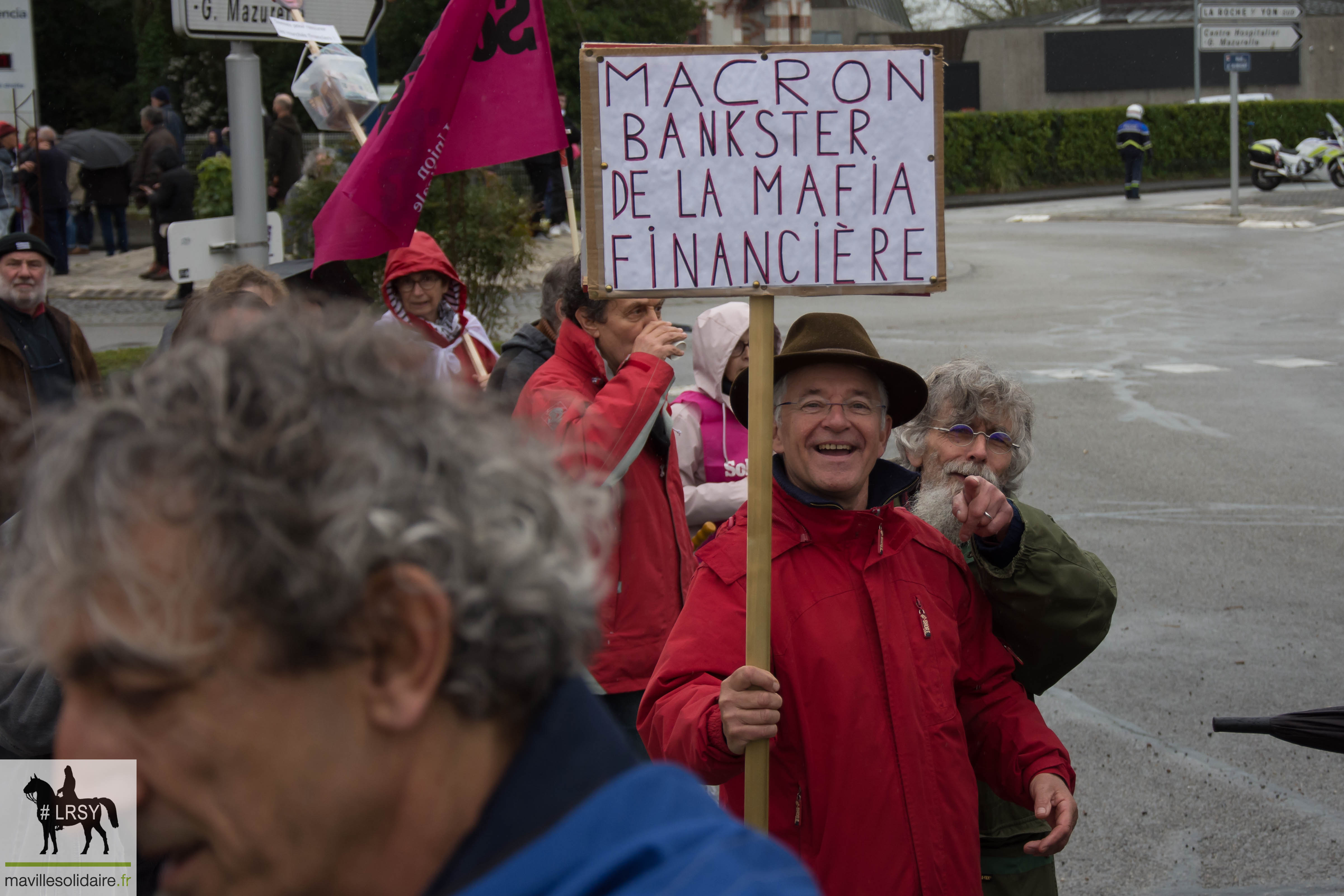 RETRAITE MANIFESTATION DU JEUDI 23 MARS 2023 MAVILLESOLIDAIRE La Roche sur Yon 20