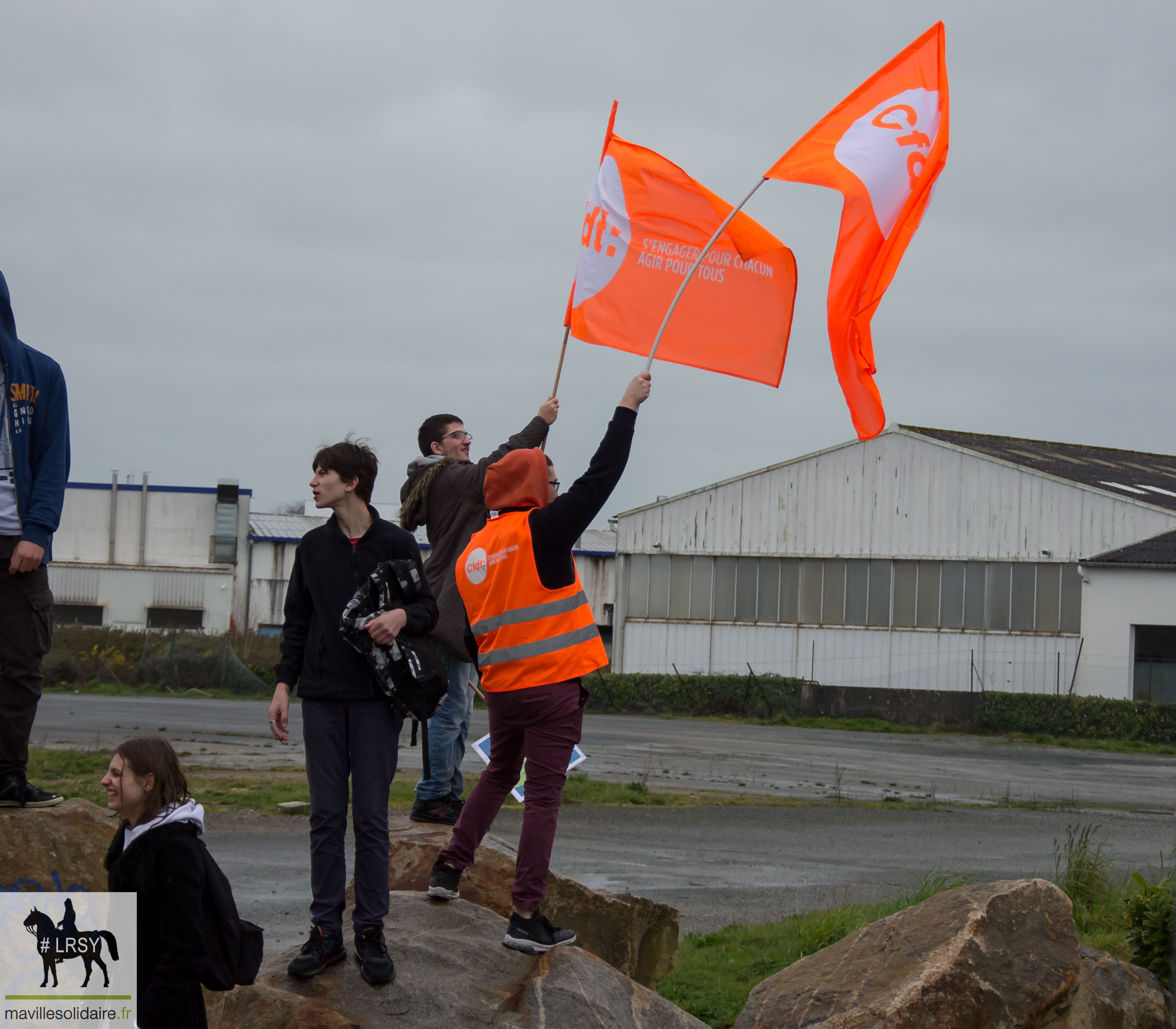 RETRAITE MANIFESTATION DU JEUDI 23 MARS 2023 MAVILLESOLIDAIRE La Roche sur Yon 27