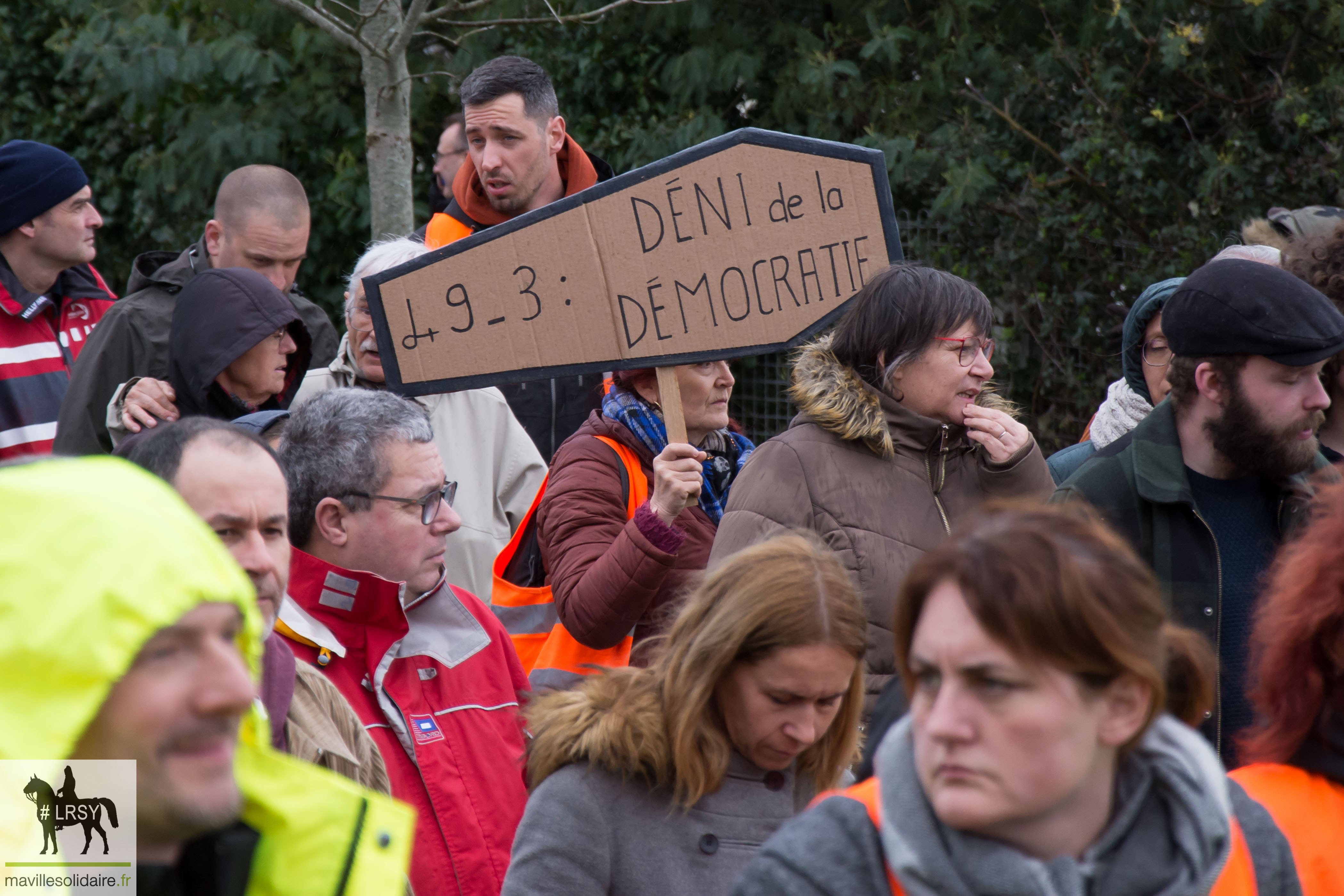 RETRAITE MANIFESTATION DU JEUDI 23 MARS 2023 MAVILLESOLIDAIRE La Roche sur Yon 33