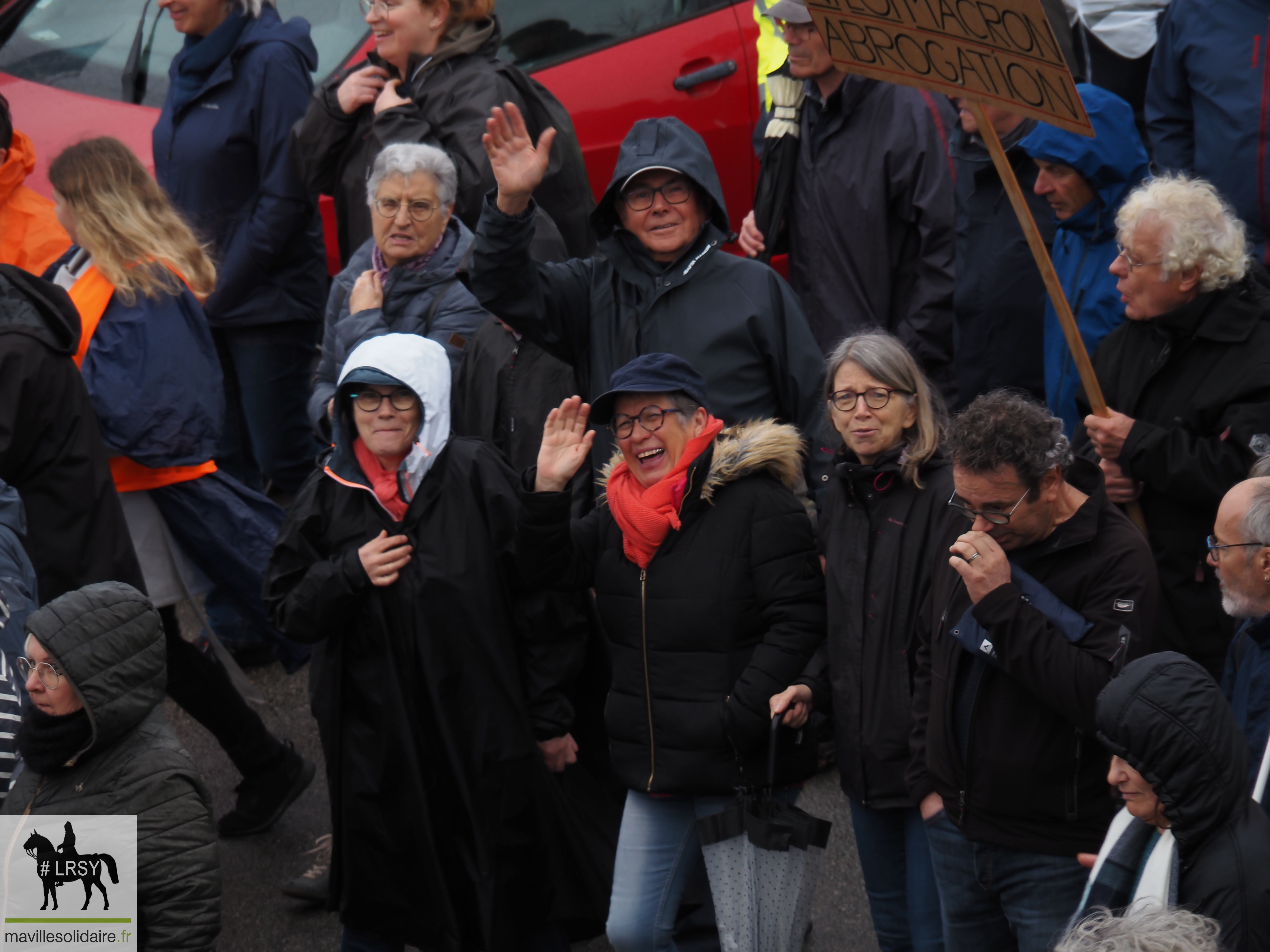 RETRAITE MANIFESTATION DU JEUDI 23 MARS 2023 MAVILLESOLIDAIRE La Roche sur Yon D 12