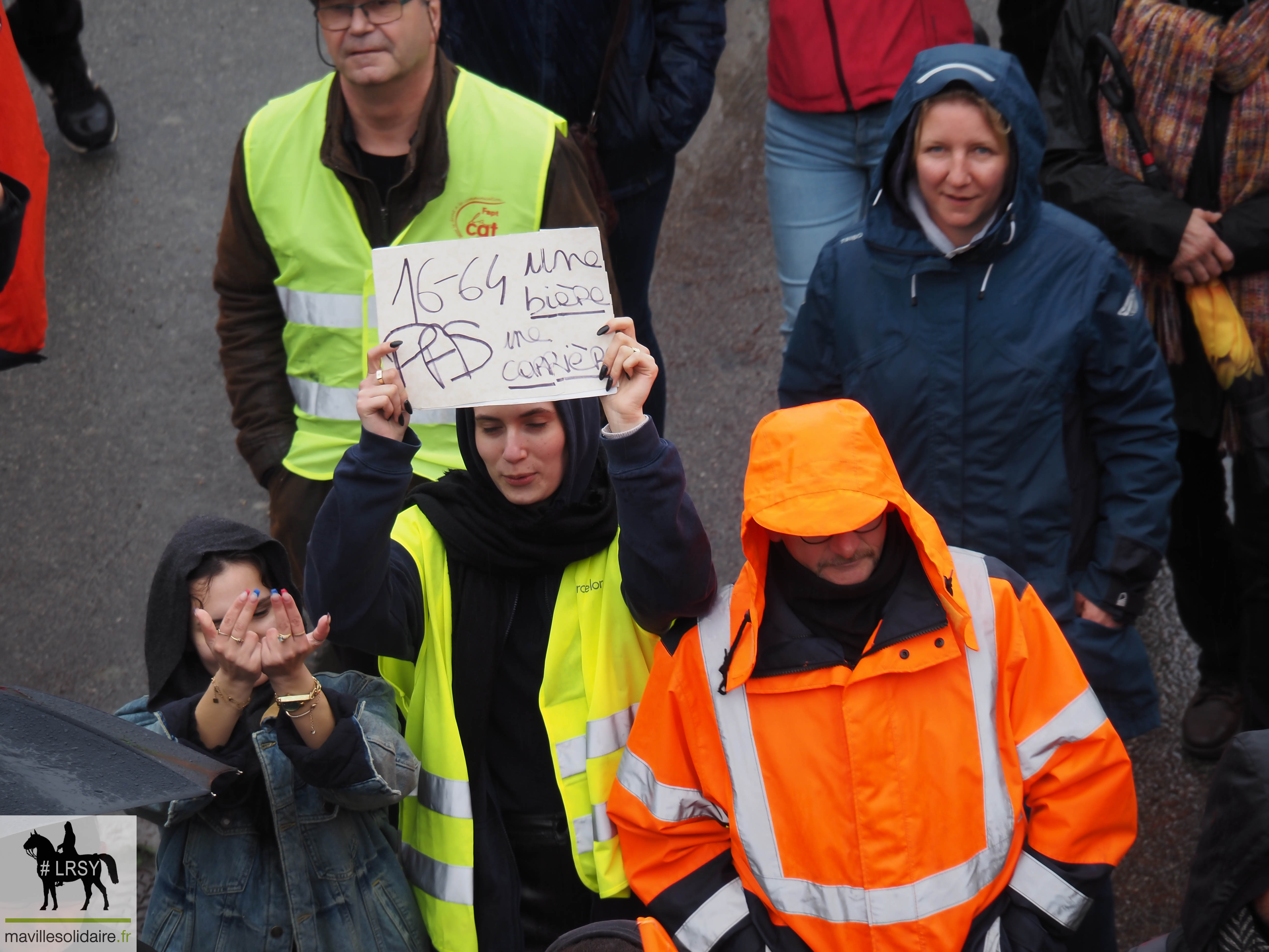 RETRAITE MANIFESTATION DU JEUDI 23 MARS 2023 MAVILLESOLIDAIRE La Roche sur Yon D 24