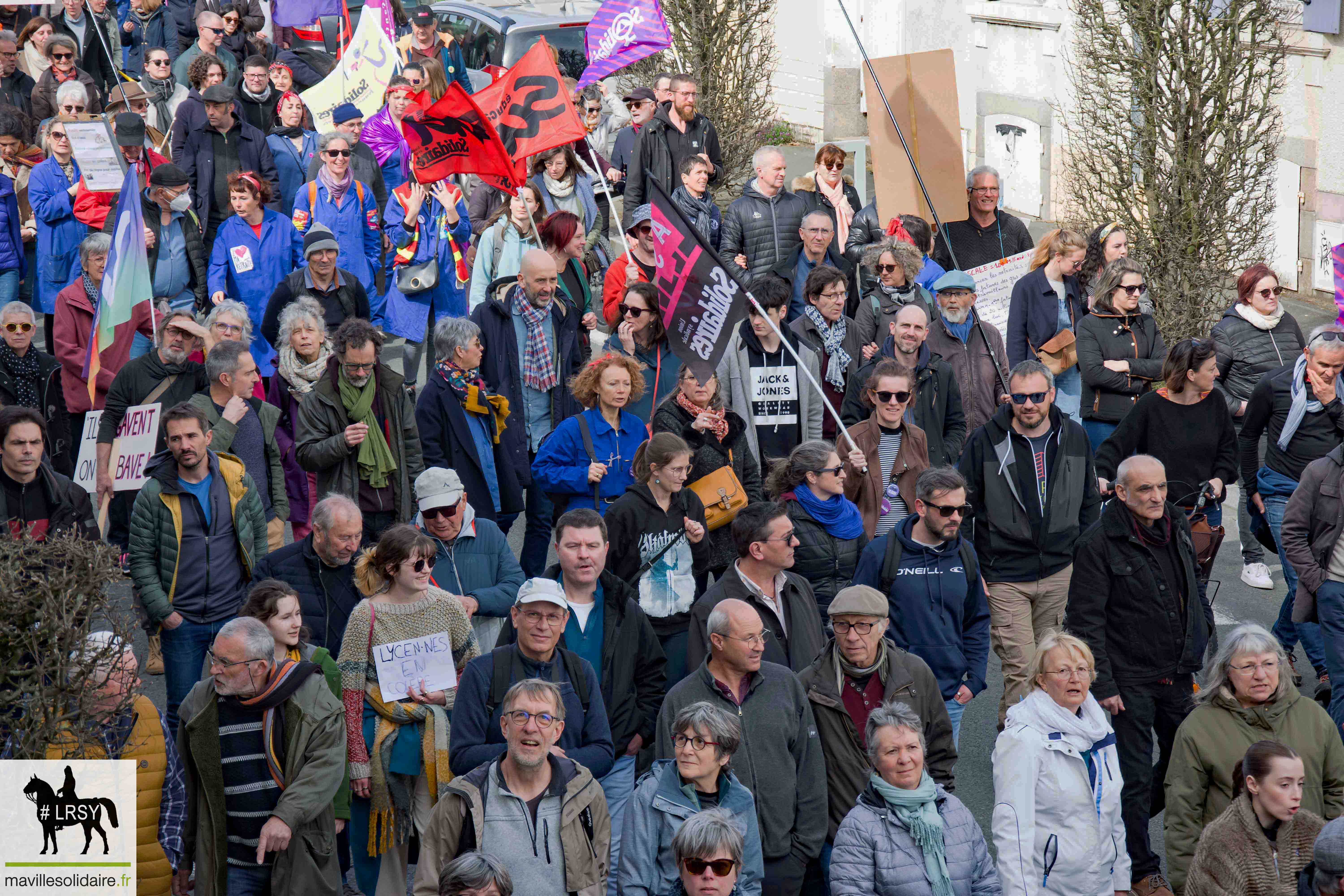 Retraites 28 mars 2023 la Roche sur Yon 1 11