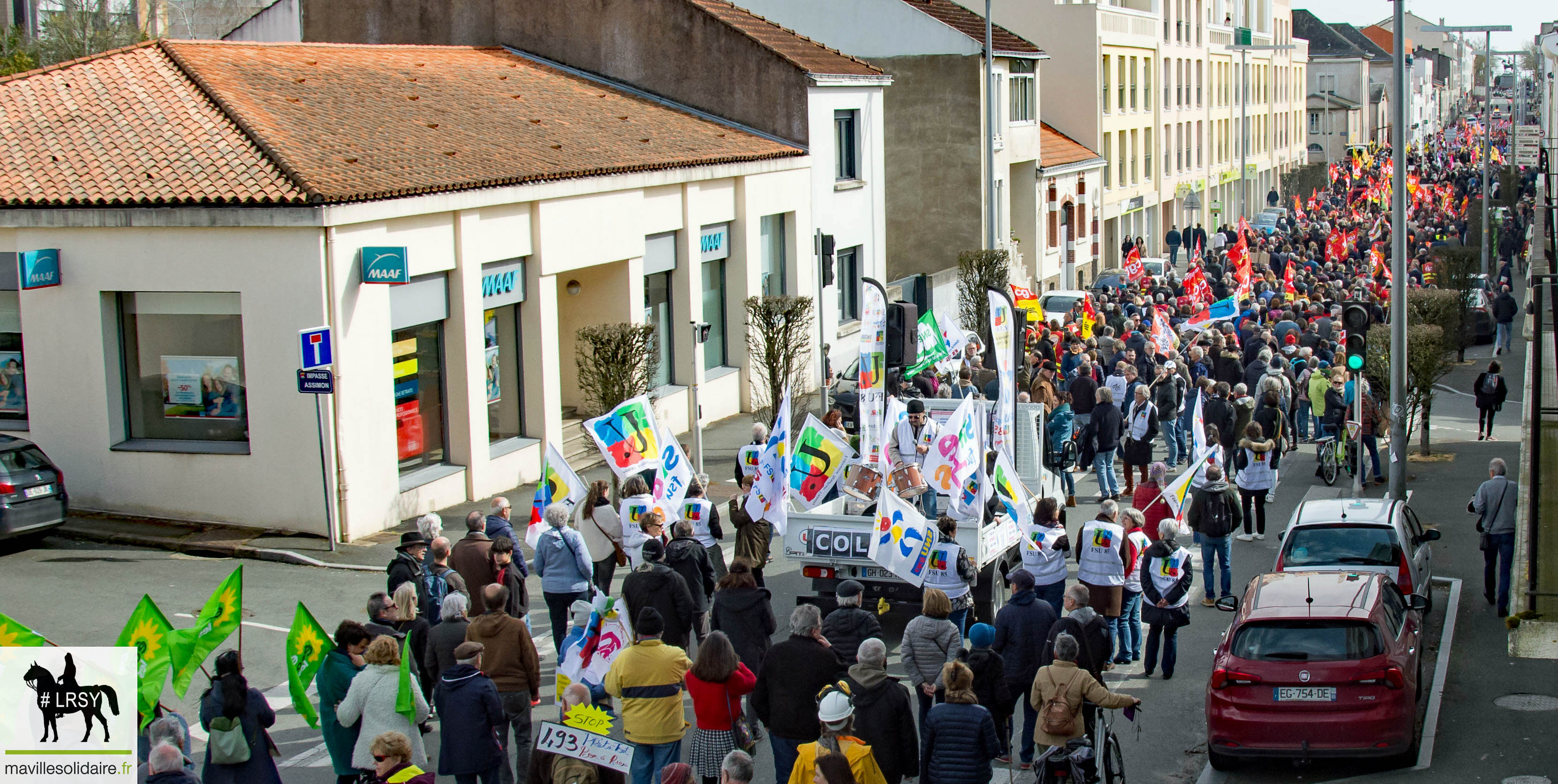 Retraites 28 mars 2023 la Roche sur Yon 1 18