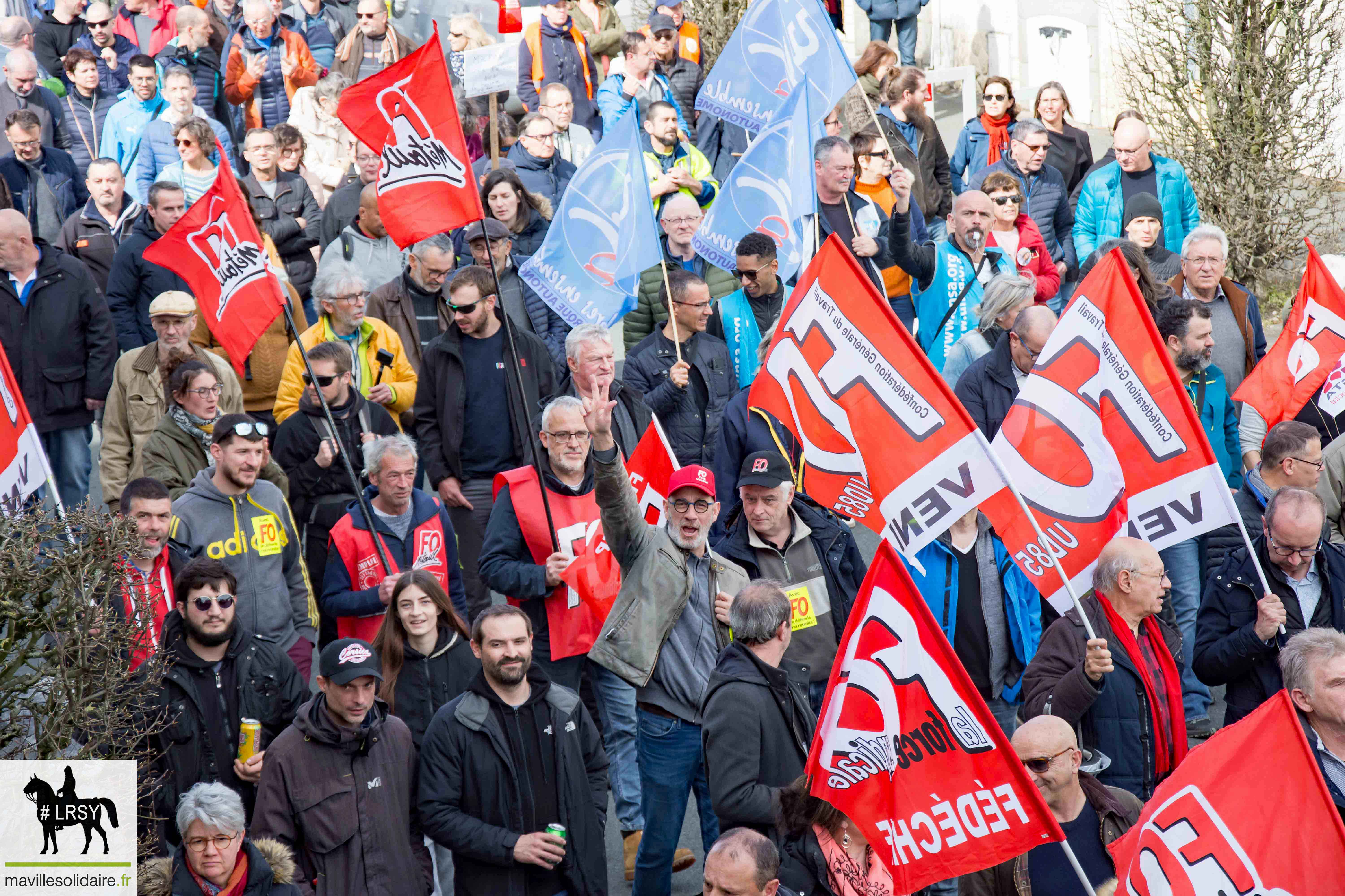 Retraites 28 mars 2023 la Roche sur Yon 1 4