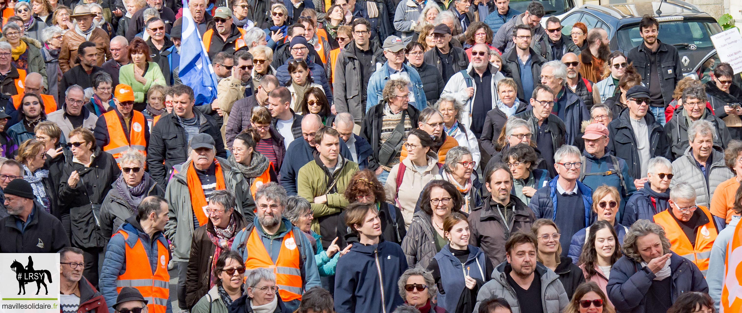 Retraites 28 mars 2023 la Roche sur Yon 1 8