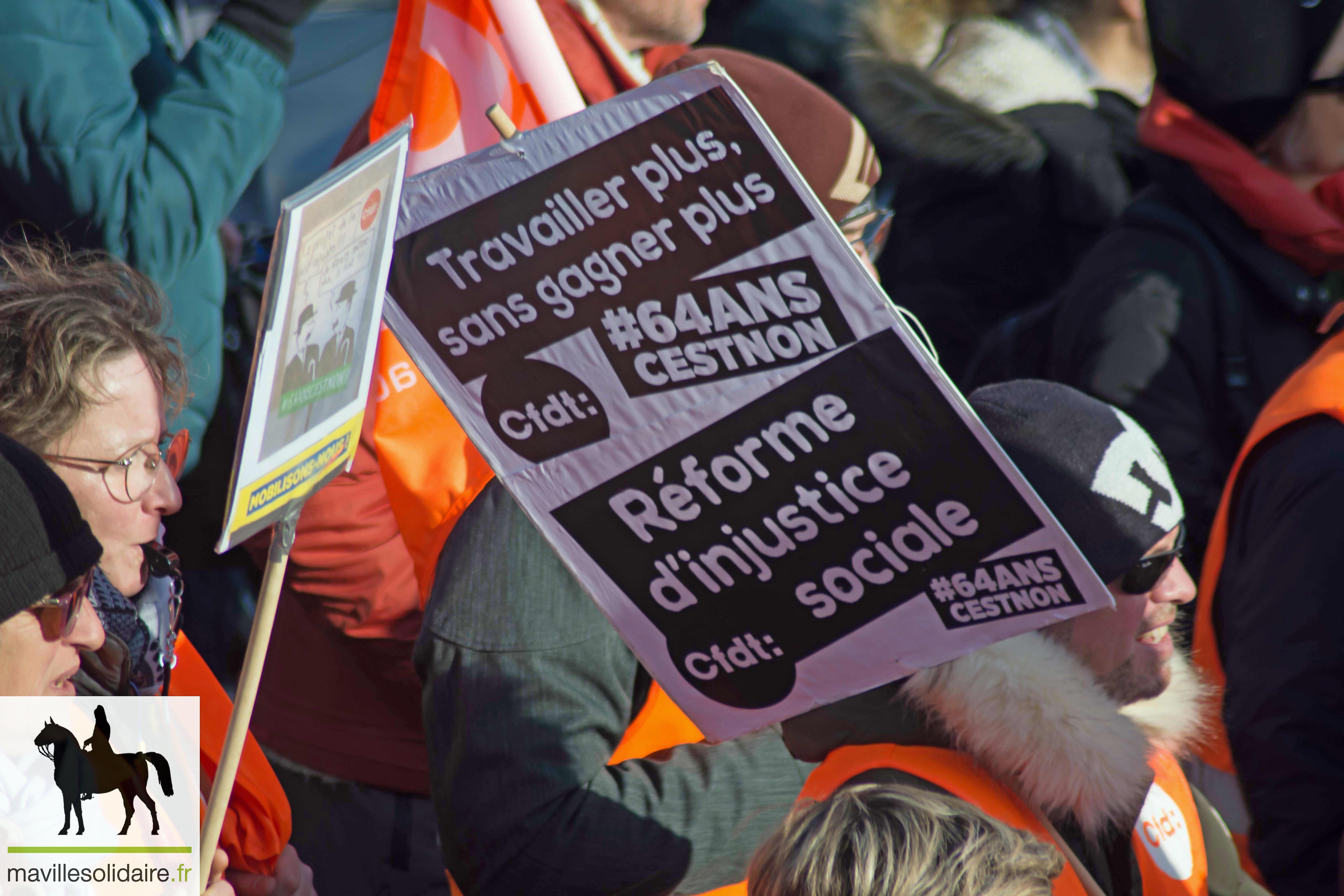 7 fevrier Manif grève retraite LA ROCHE SUR YON mavillesolidaire.fr 1 9