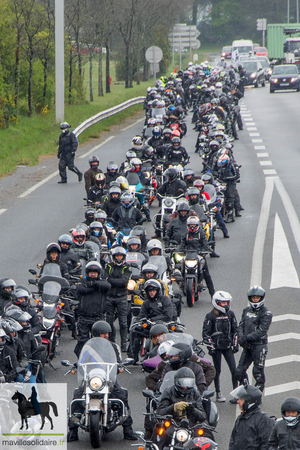 Motards en colere Vendée la Roche sur Yon mavillesolidaire LRSY 1 sur 25