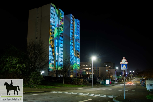 le quartier de la garenne en couleur Noël 2020 2