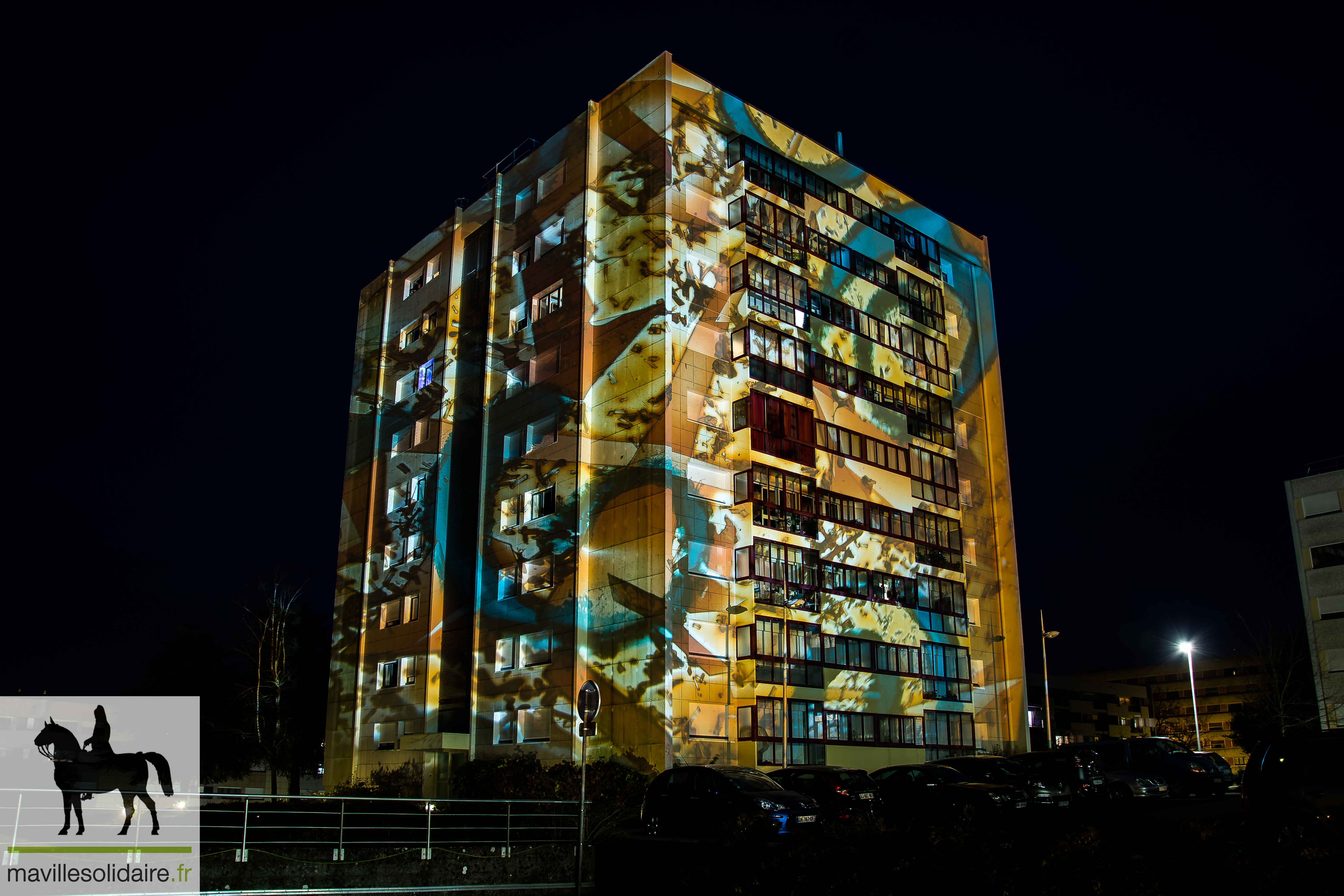 le quartier de la garenne en couleur Noël 2020 2