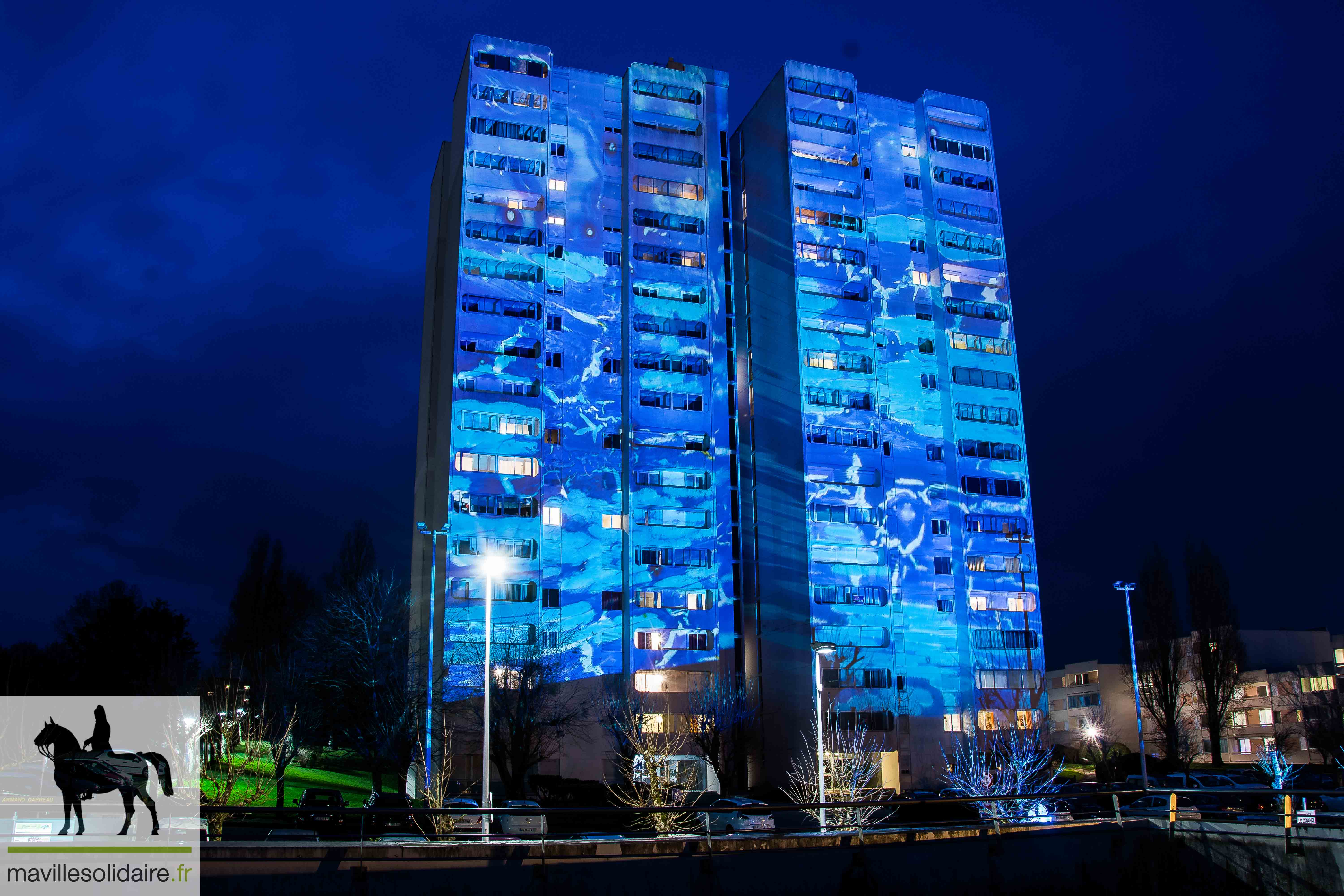 le quartier de la garenne en couleur Noël 2020 2