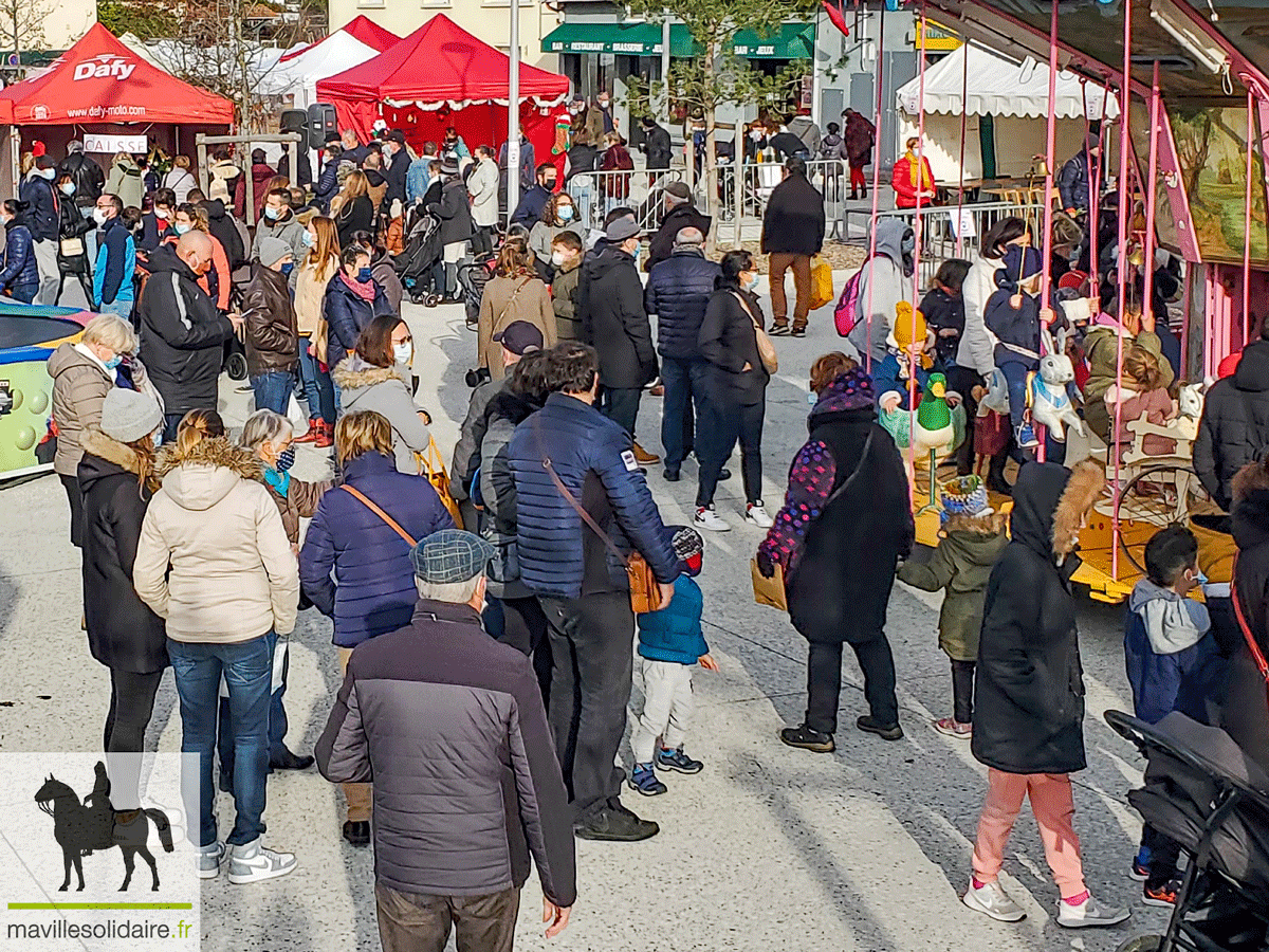 Noel 2021 le bourg sous la roche La Roche sur Yon mavillesolidaire6