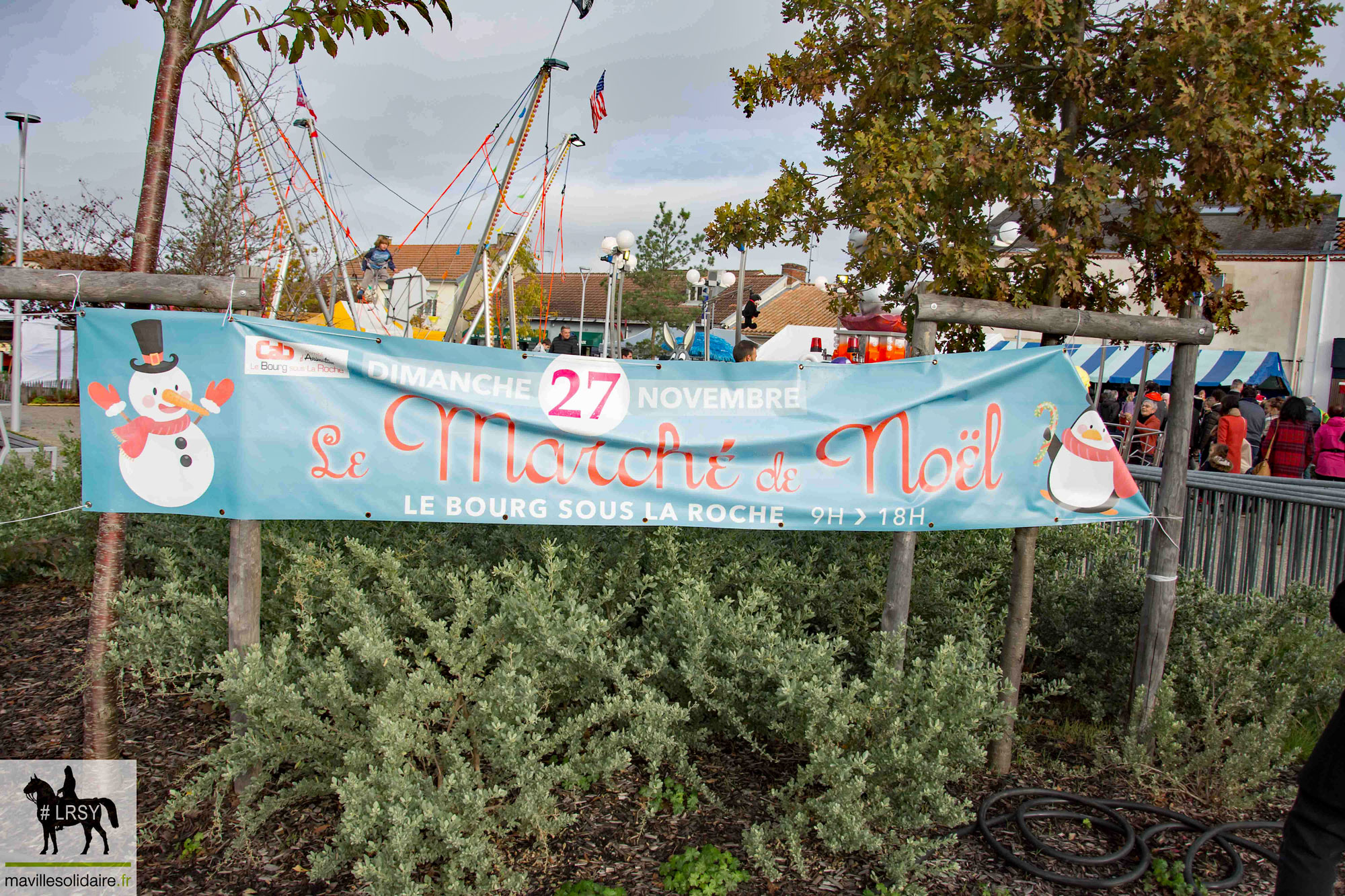 Marché de Noel 2022 le Bourg LRSY mavillesolidaire