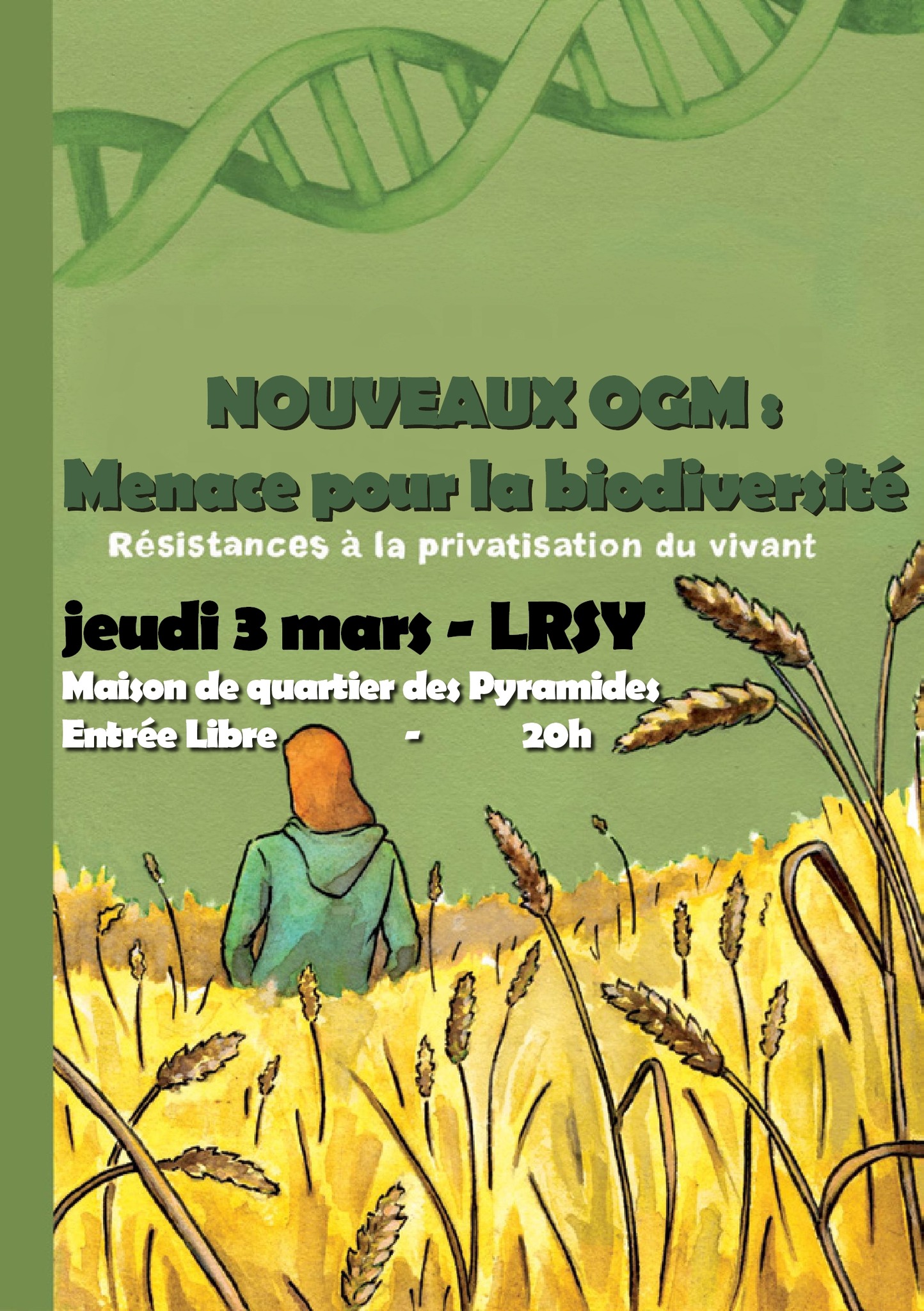 Nouveaux OGM : Menaces sur la biodiversité