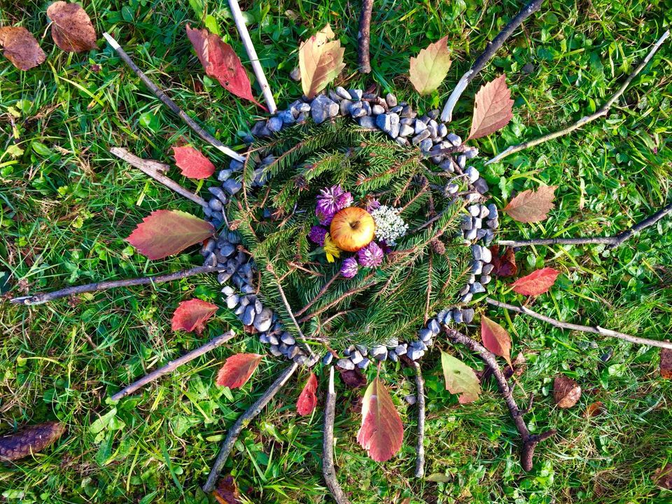 Atelier Land'Art aux Pyramides