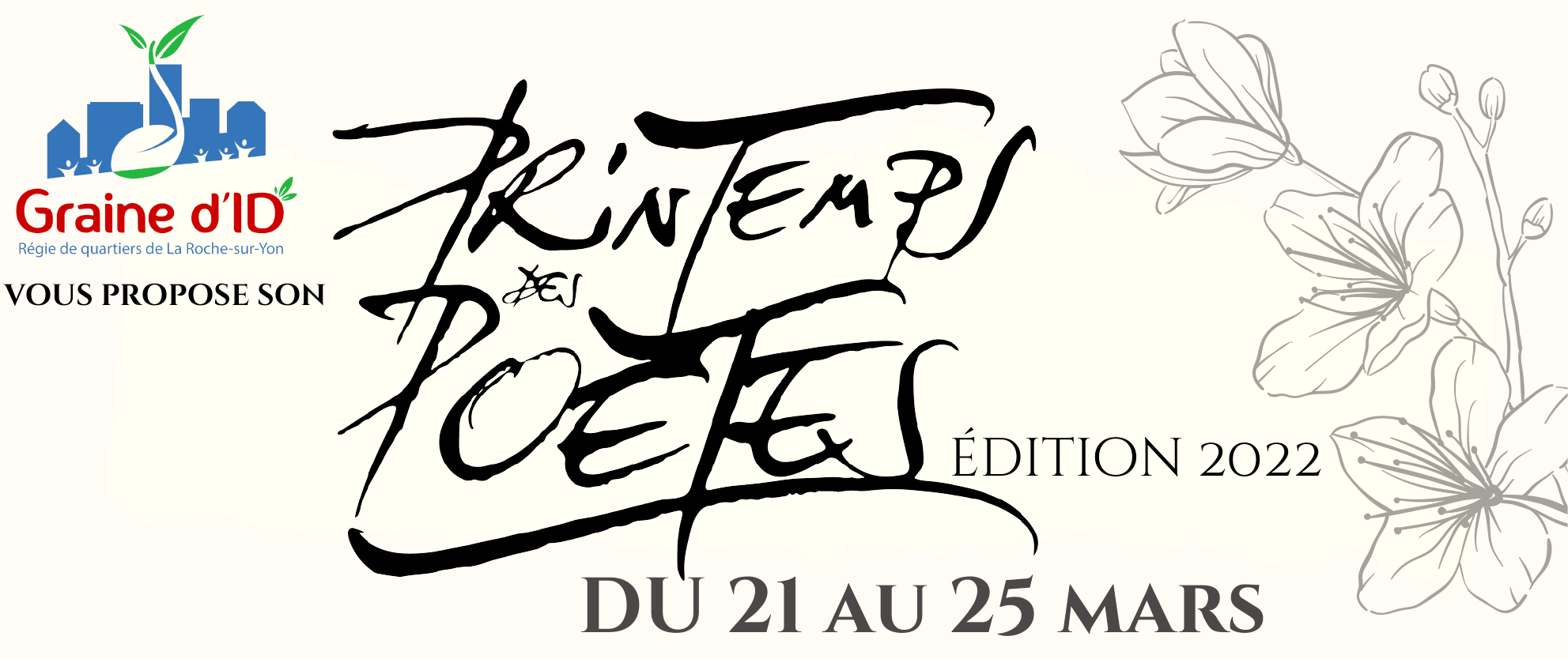 Le "Printemps des poètes" bye Graine d'ID