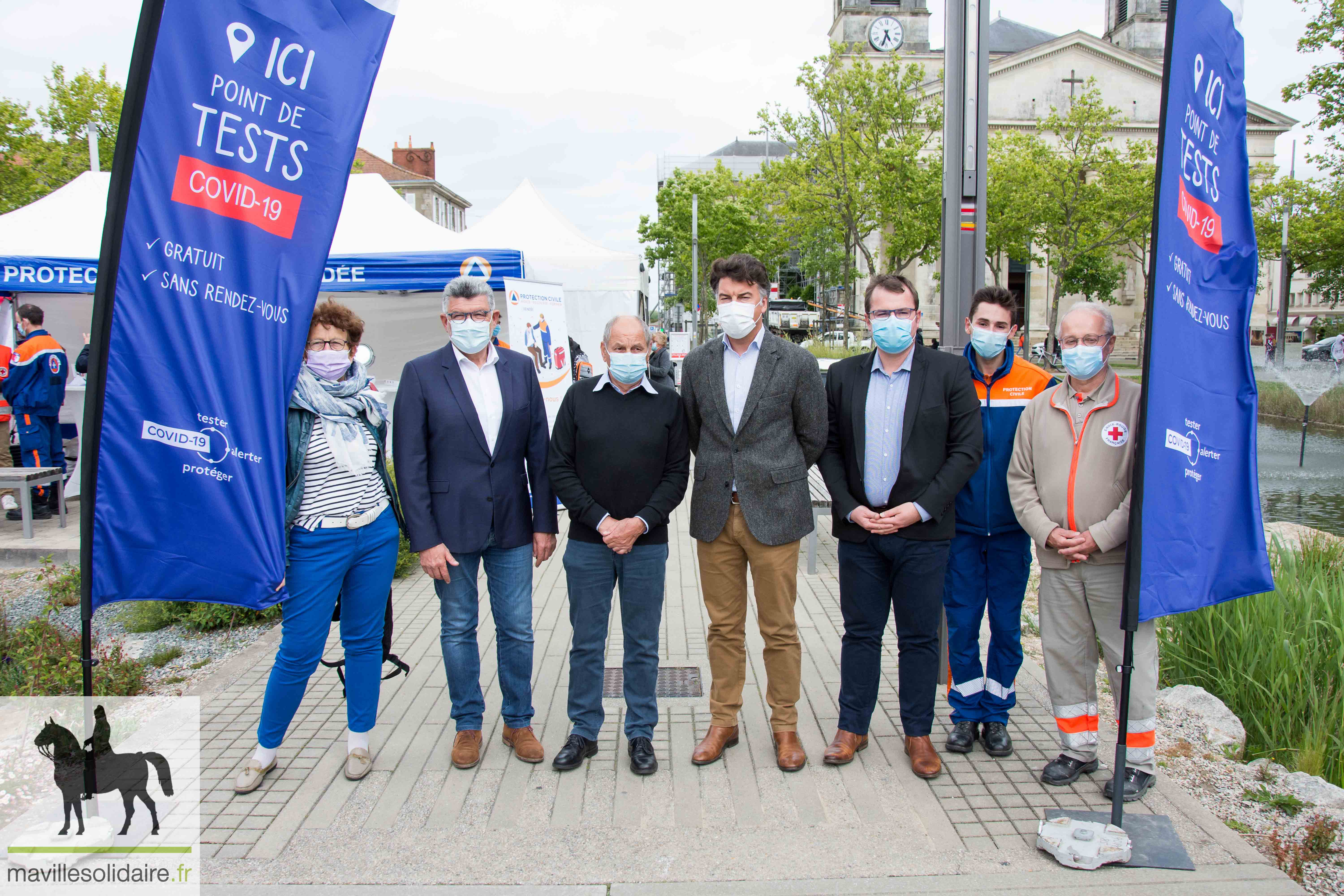 COVID 19 la Roche sur Yon LRSY Vendée ma ville solidaire