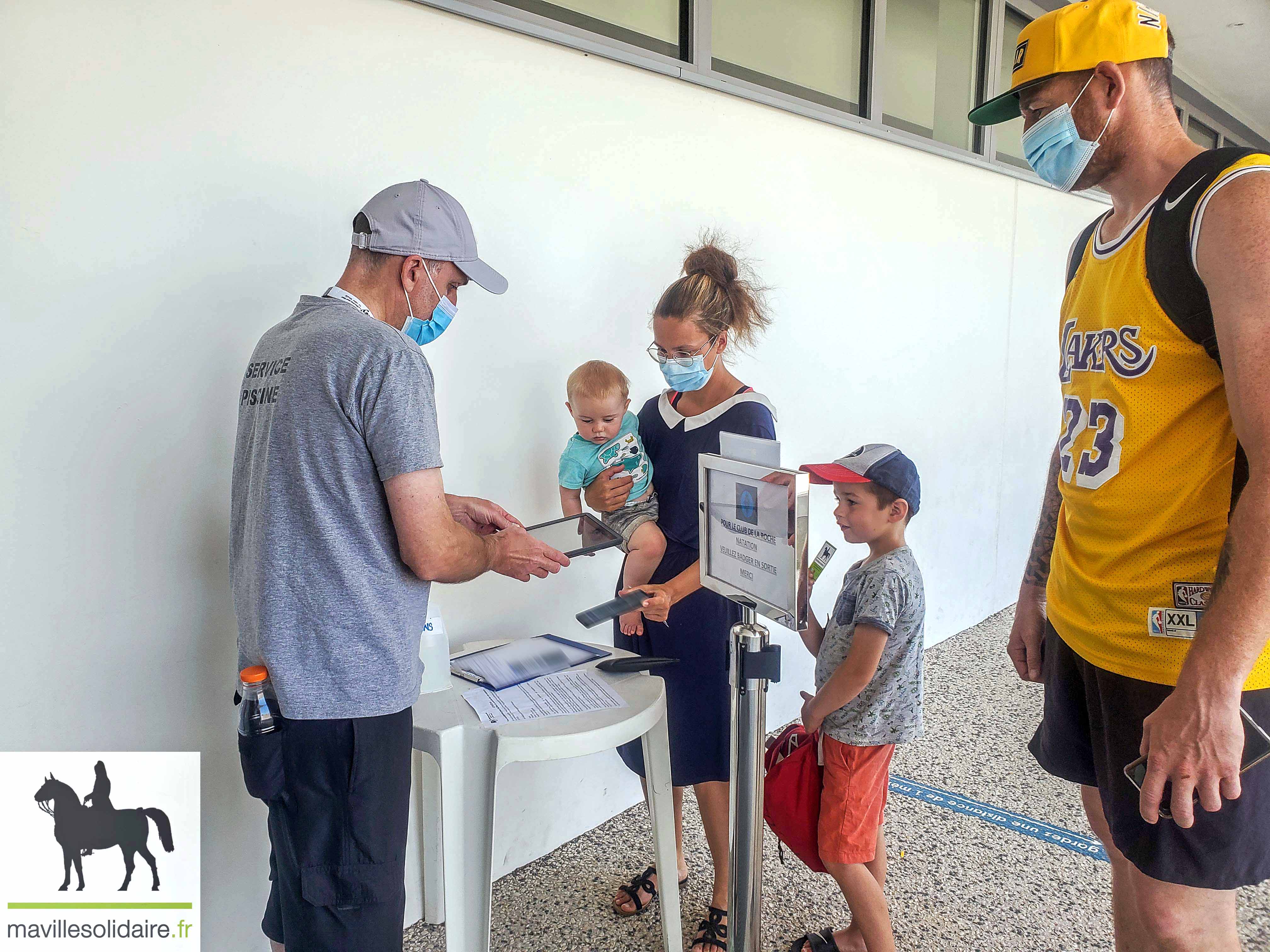 PISCINES PASS SANITAIRE LA ROCHE SUR YON ville solidaire 1