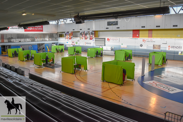 La Roche sur Yon test covid salle omniport 2