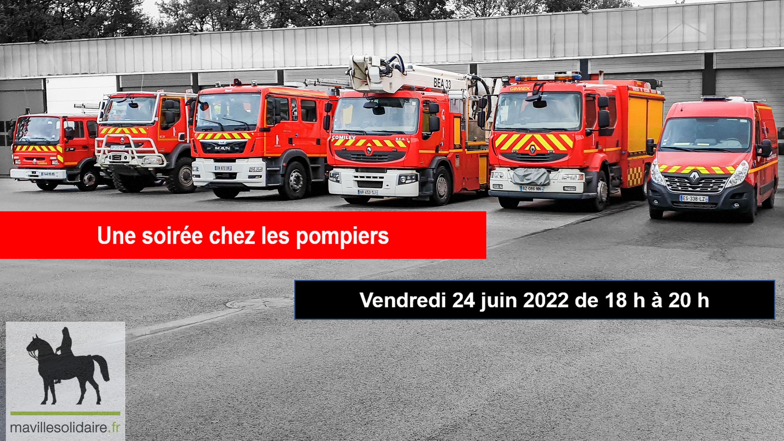 Vendée : les pompiers ouvrent leurs casernes au public le 24 juin 2022