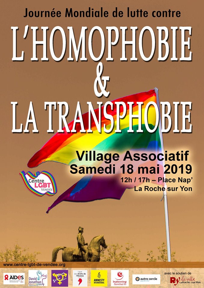 AFFICHE JOURNEE MONDIALE CONTRE L HOMOPHOBIE