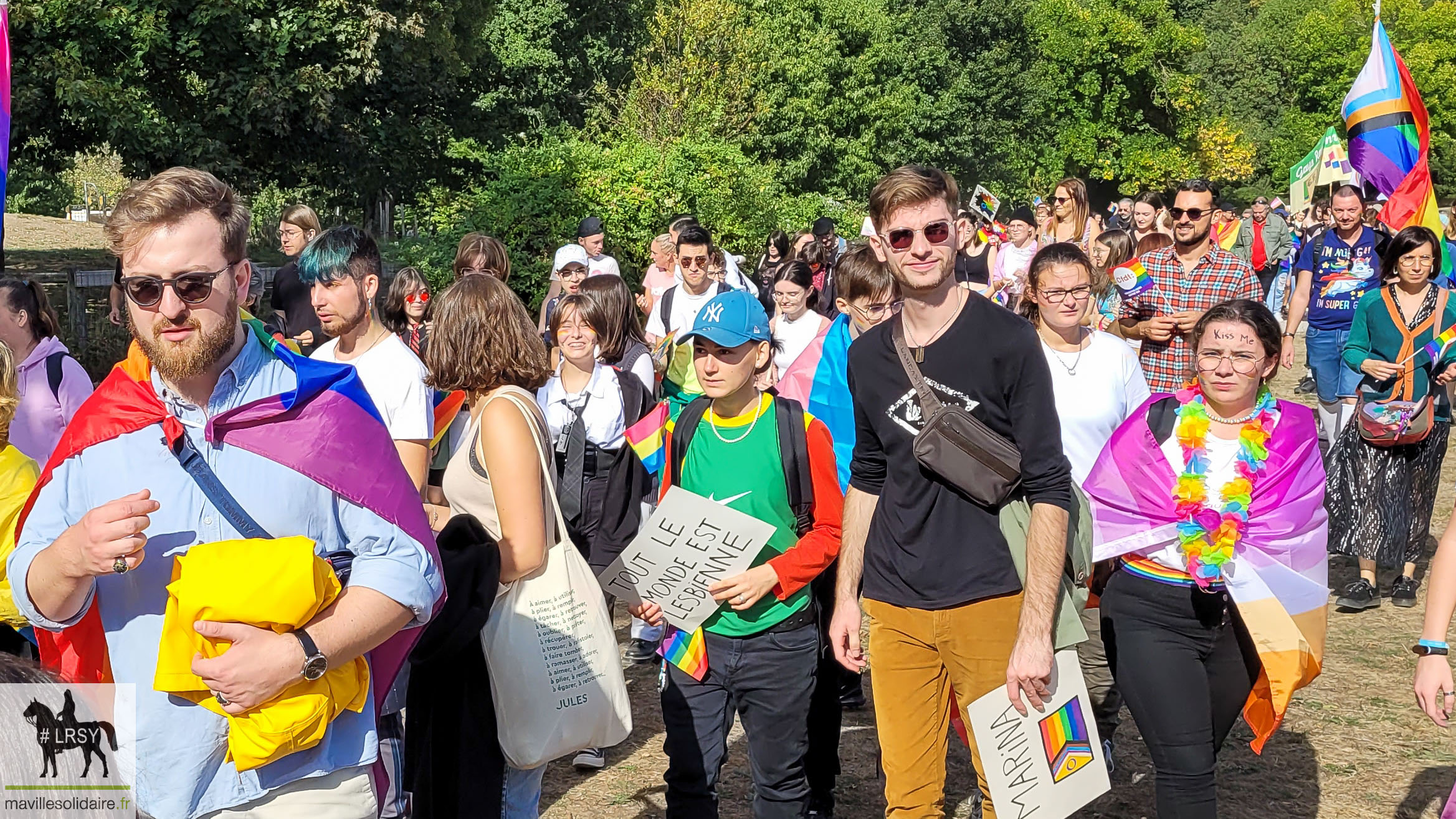 Marche des fierté LGBT LRSY mavillesolidaire.fr Vendée 1 12