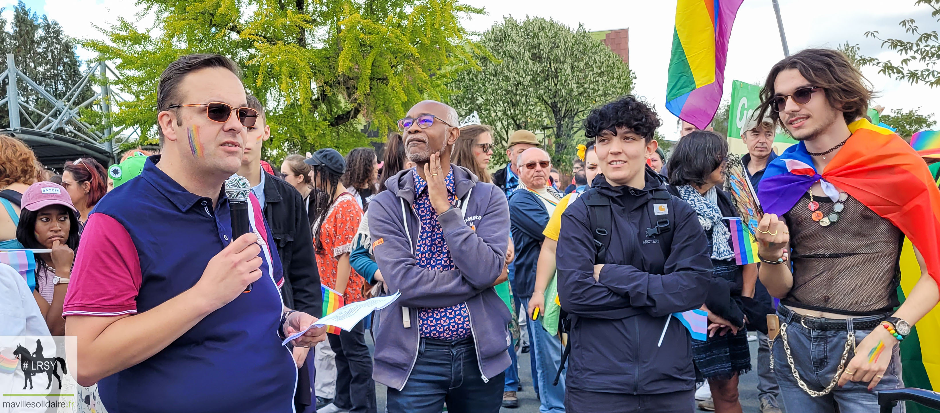 Marche des fierté LGBT LRSY mavillesolidaire.fr Vendée 1 4