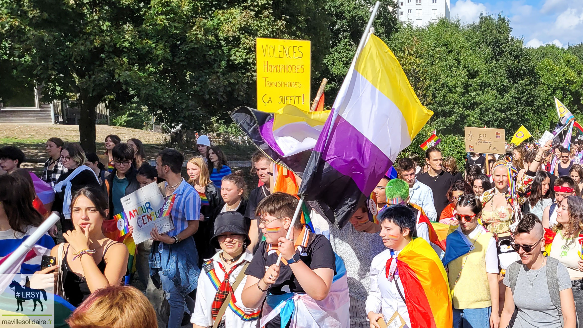 Marche des fierté LGBT LRSY mavillesolidaire.fr Vendée 1 6