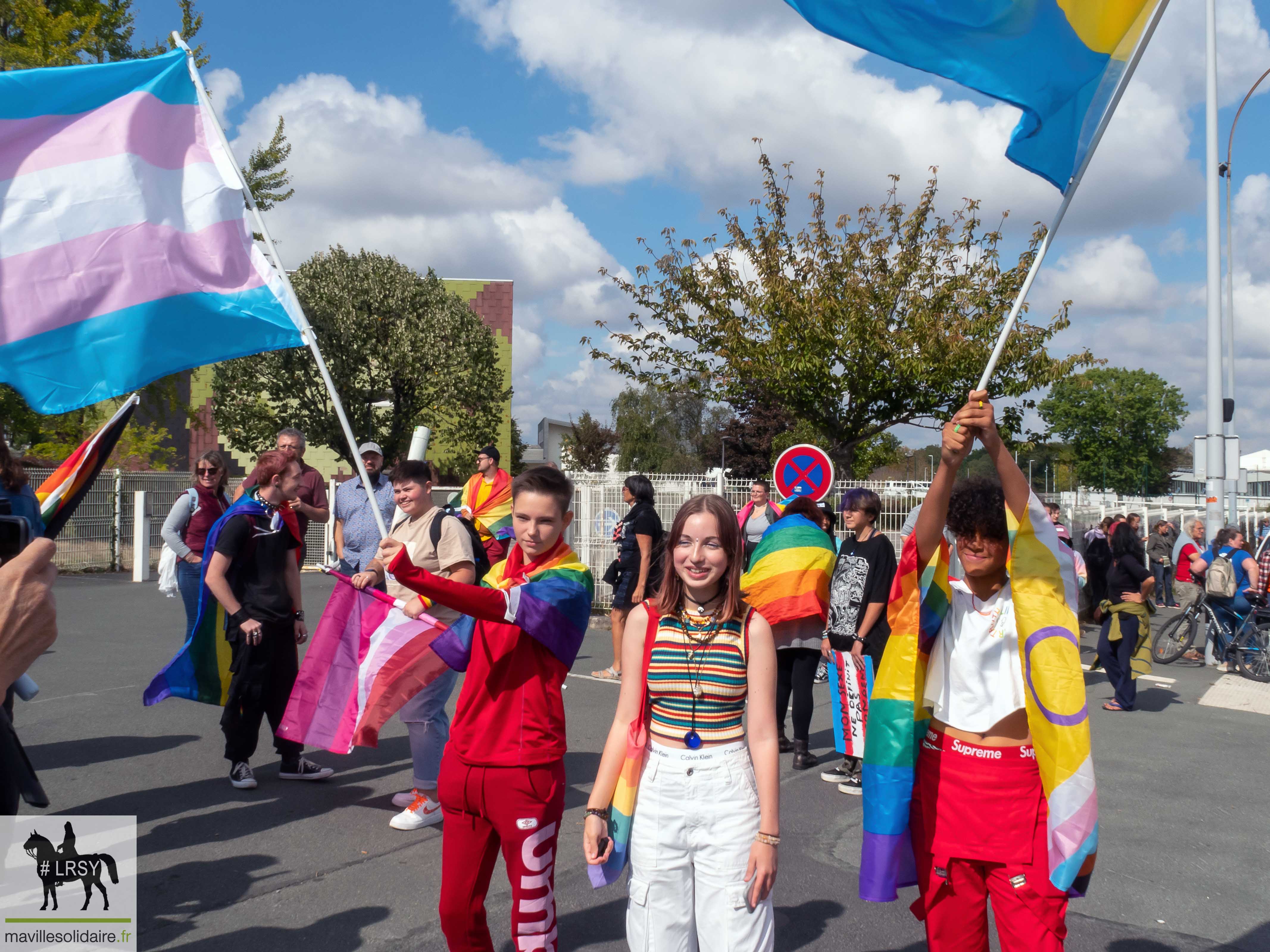 Marche des fierté LGBT LRSY mavillesolidaire.fr Vendée 2