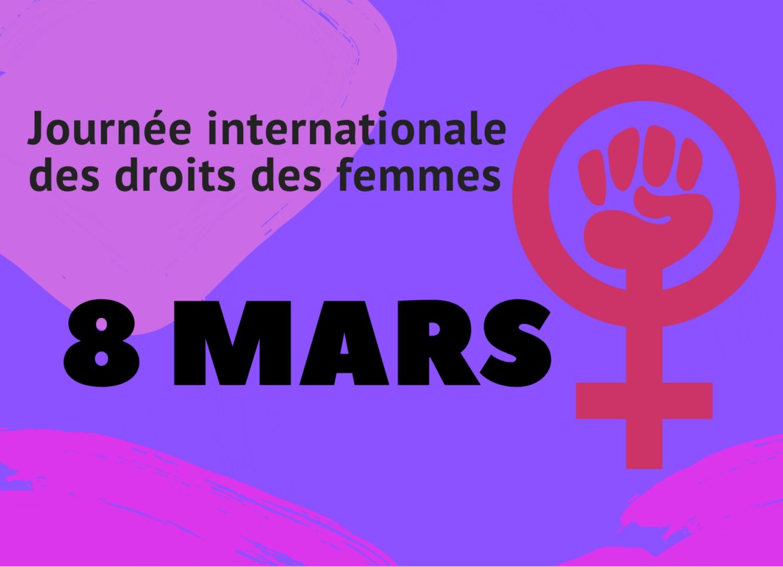 8 mars  une "Manif féministe aux flambeaux" à la Roche