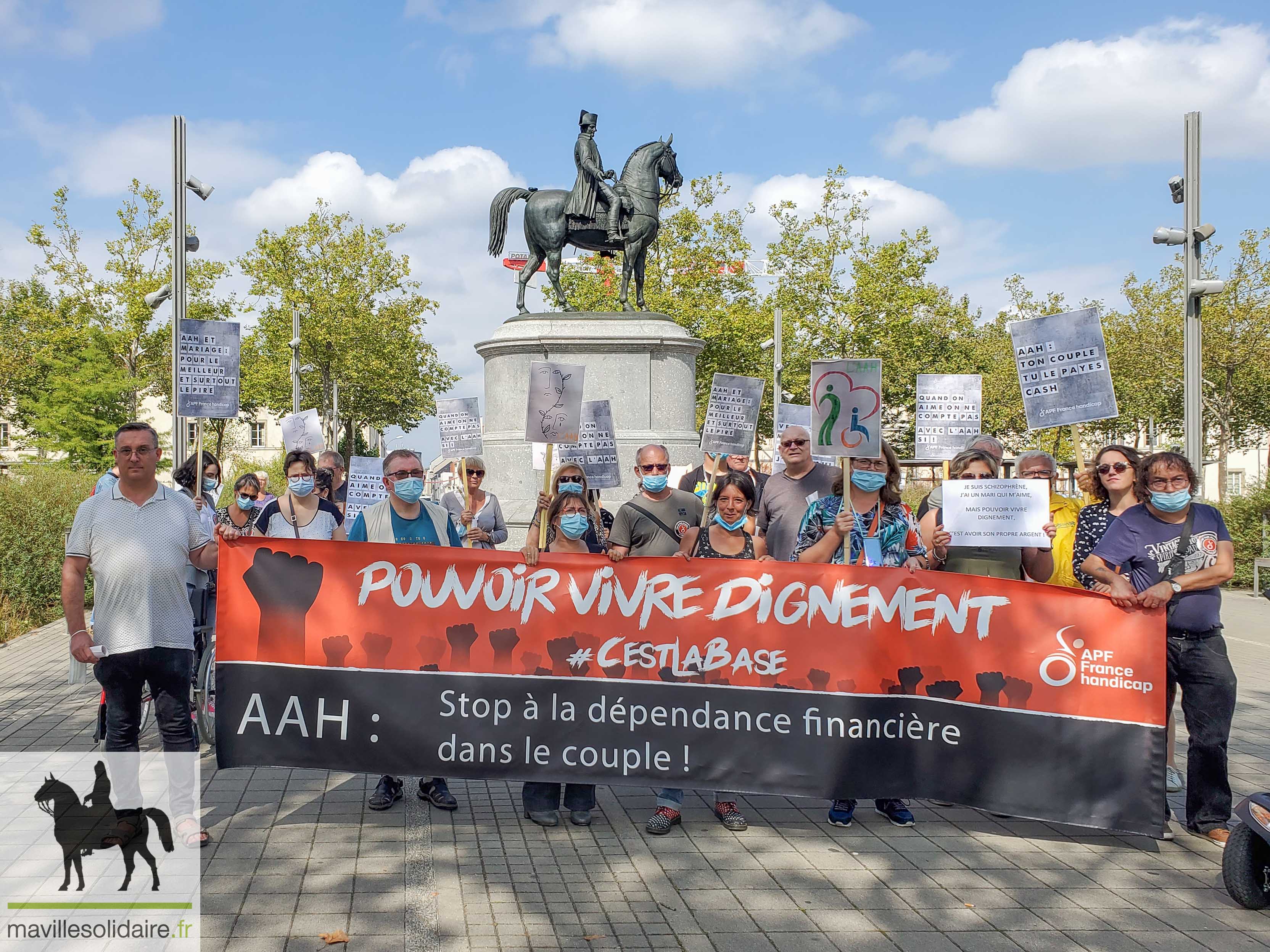 apf manif 2021 La Roche sur Yon mavillesolidaire.fr 3