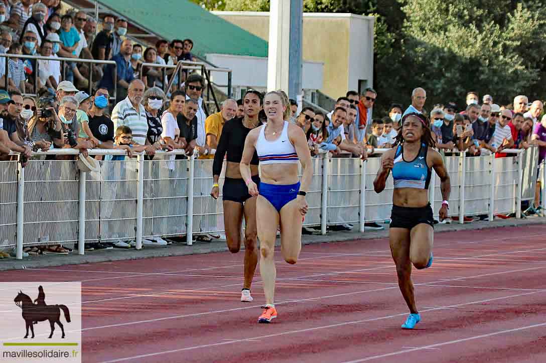 Athlétisme Jimmy Vicaut et Christophe Lemaitre meeting la Roche sur Yon mavillesolidaire.fr 11