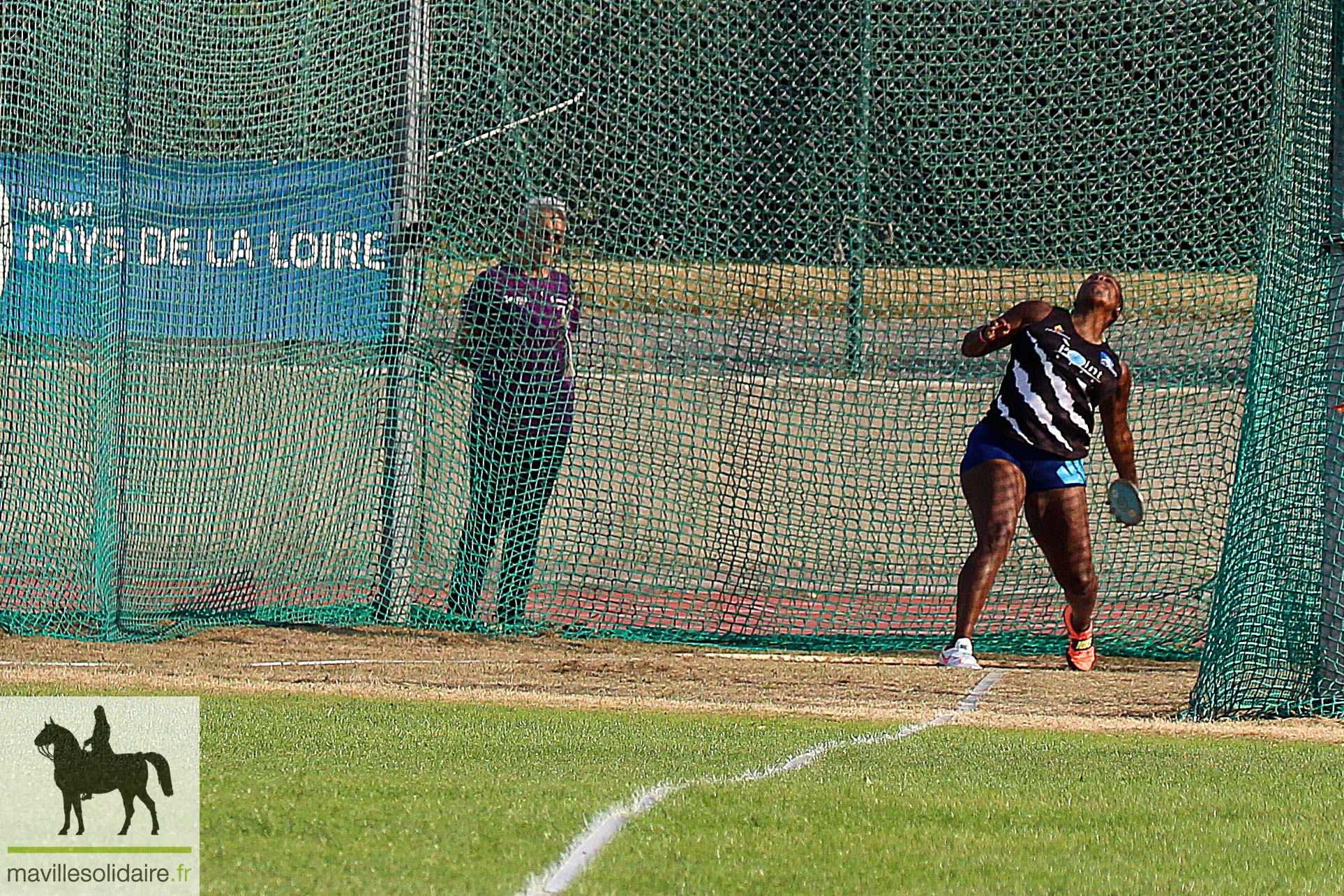 Athlétisme Jimmy Vicaut et Christophe Lemaitre meeting la Roche sur Yon mavillesolidaire.fr 15