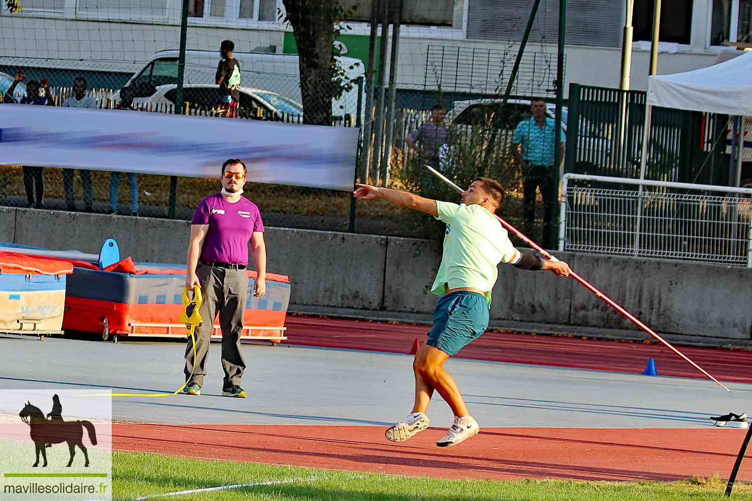 Athlétisme Jimmy Vicaut et Christophe Lemaitre meeting la Roche sur Yon mavillesolidaire.fr 24